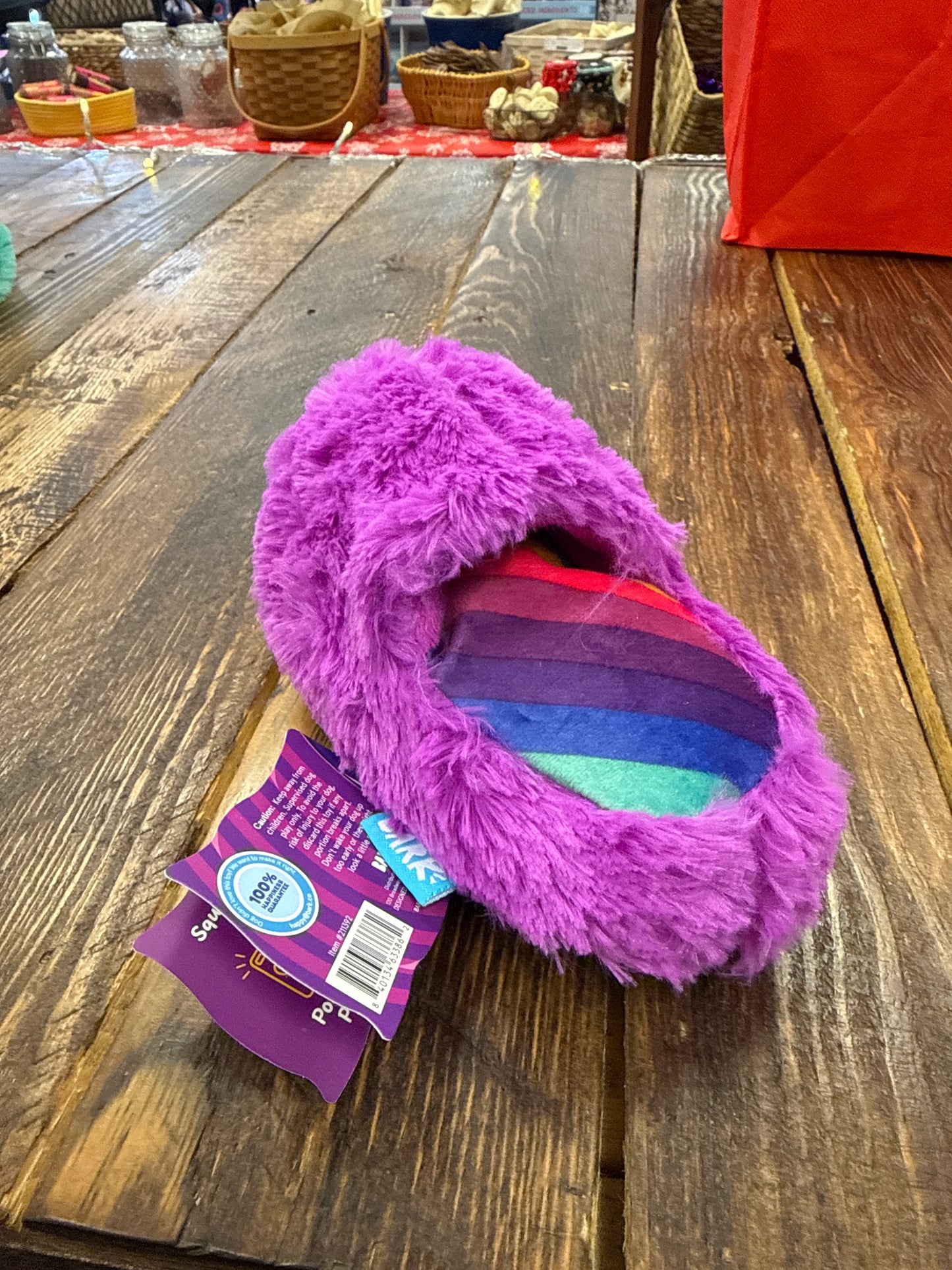 Bark Bearly Sleepy Slipper Doy Toy Medium