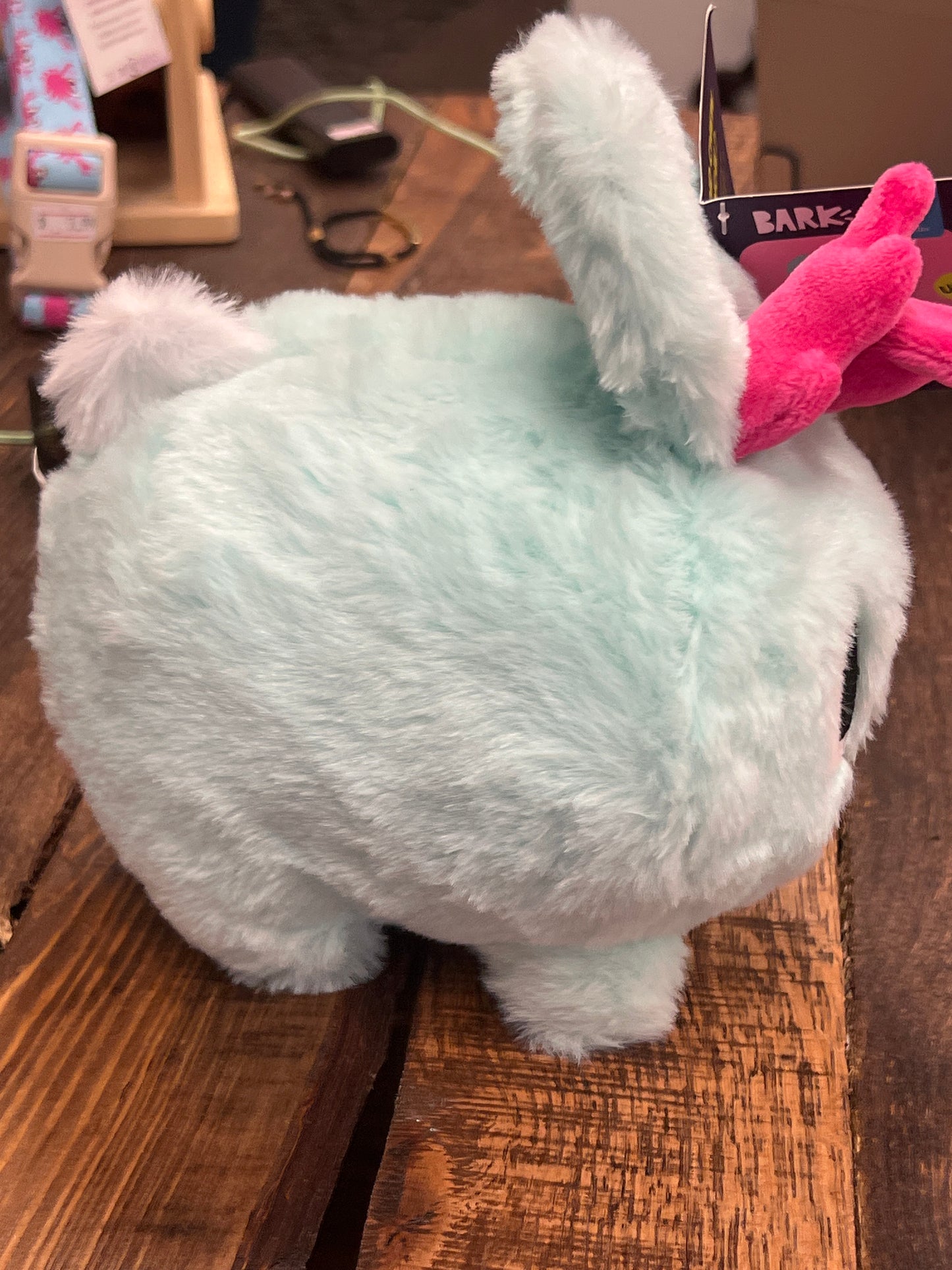 Bark Jack Jackalope dog toy size Large