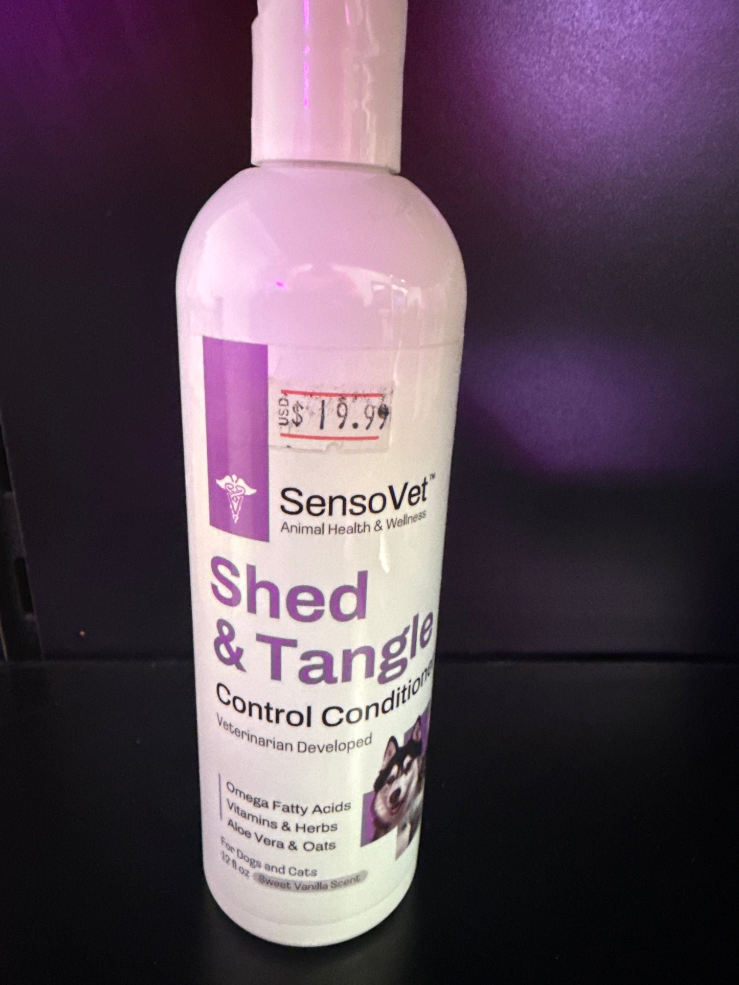 SensoVet Shed & Tangle Control Conditioner