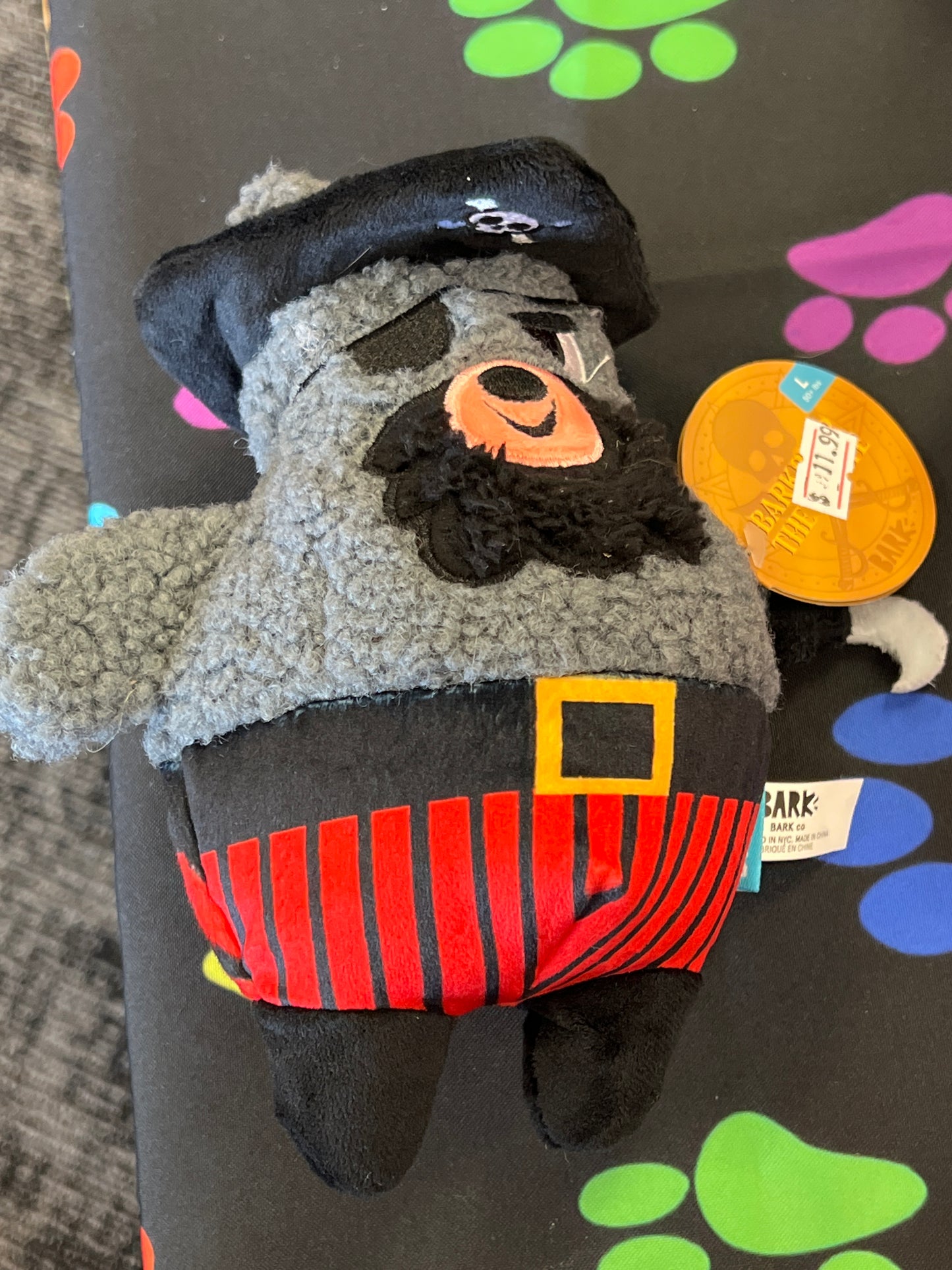 Bark Barkbear the Pirate size Large
