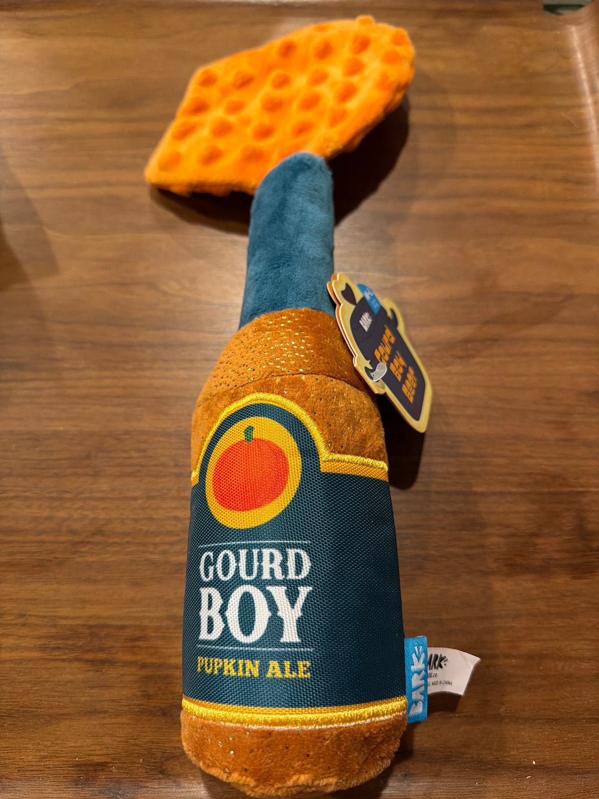 Bark Gourd Boy Beer dog toy m/l