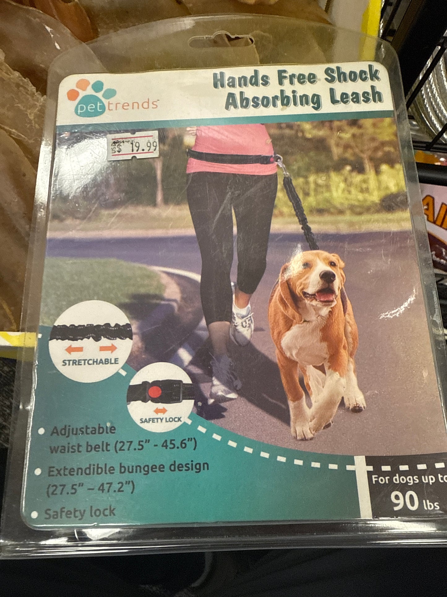Hands Free Shock Absorbing Leash