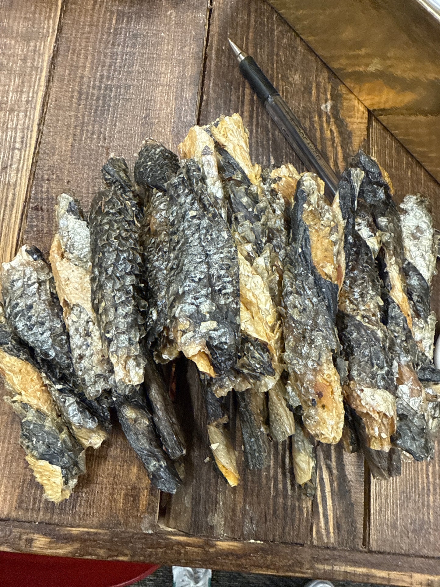 Salmon Skin Roll Up Dog Treat