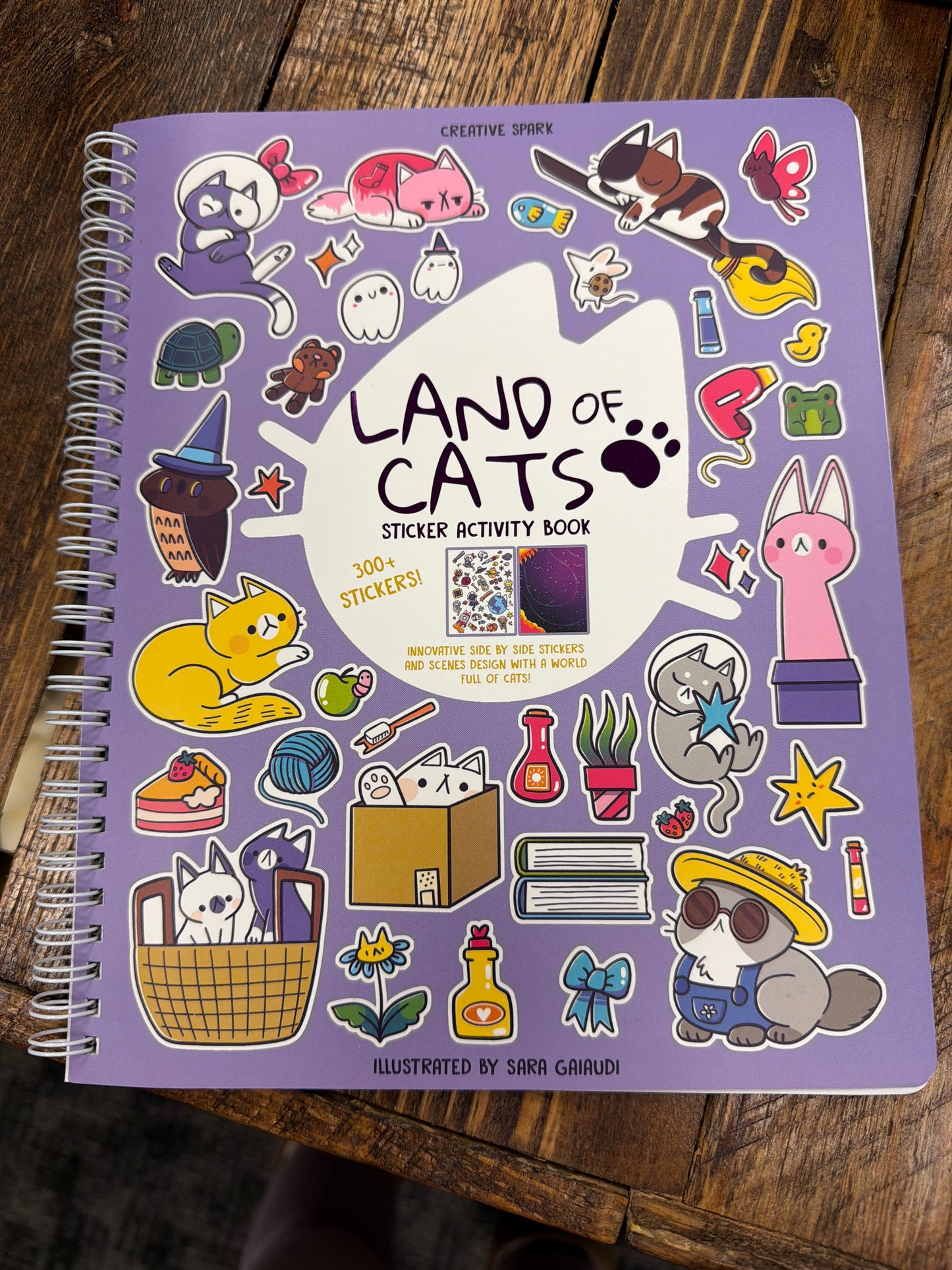 Land of Cats Sticker Activity Book