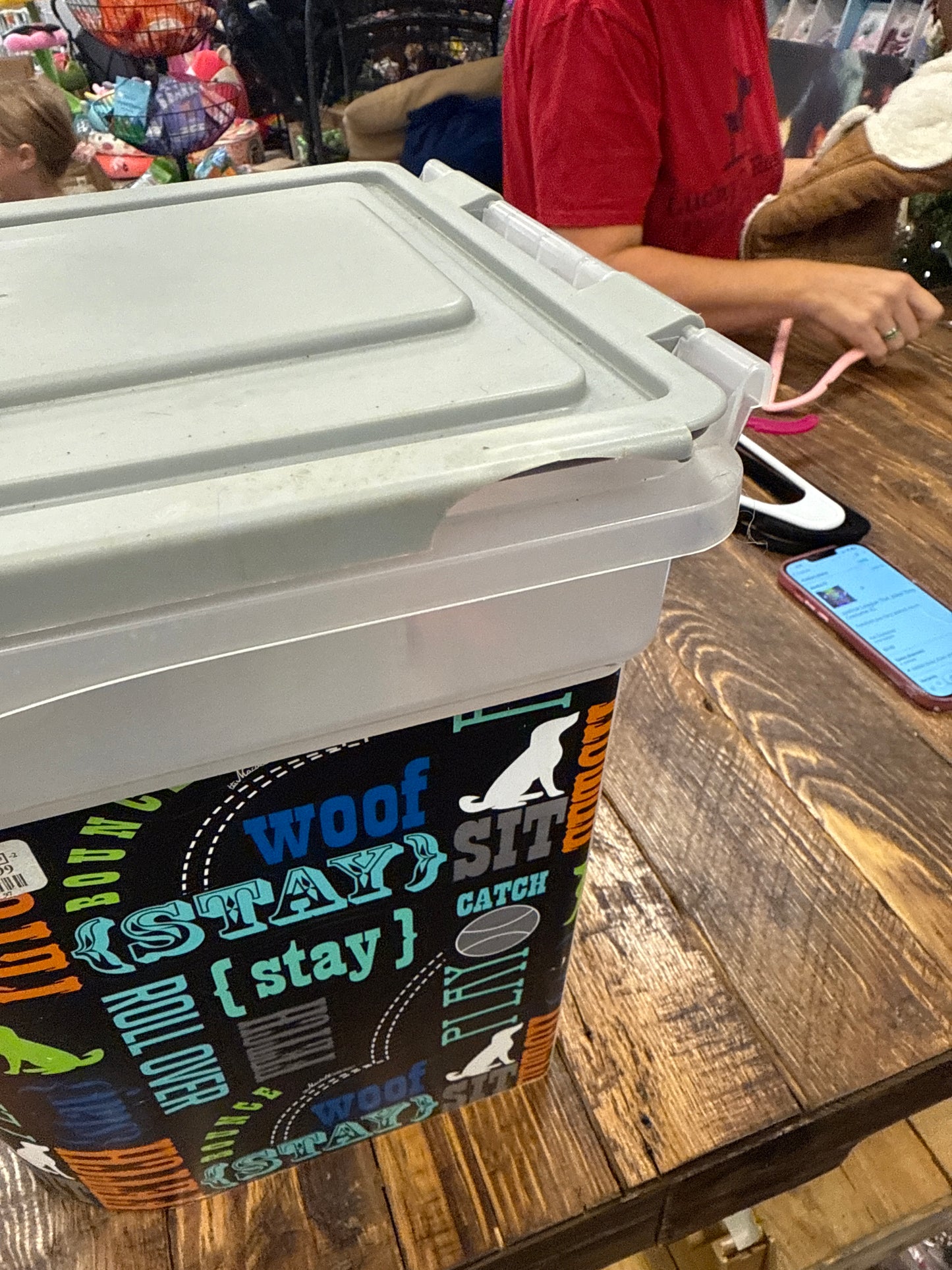 Small Dog Food Container