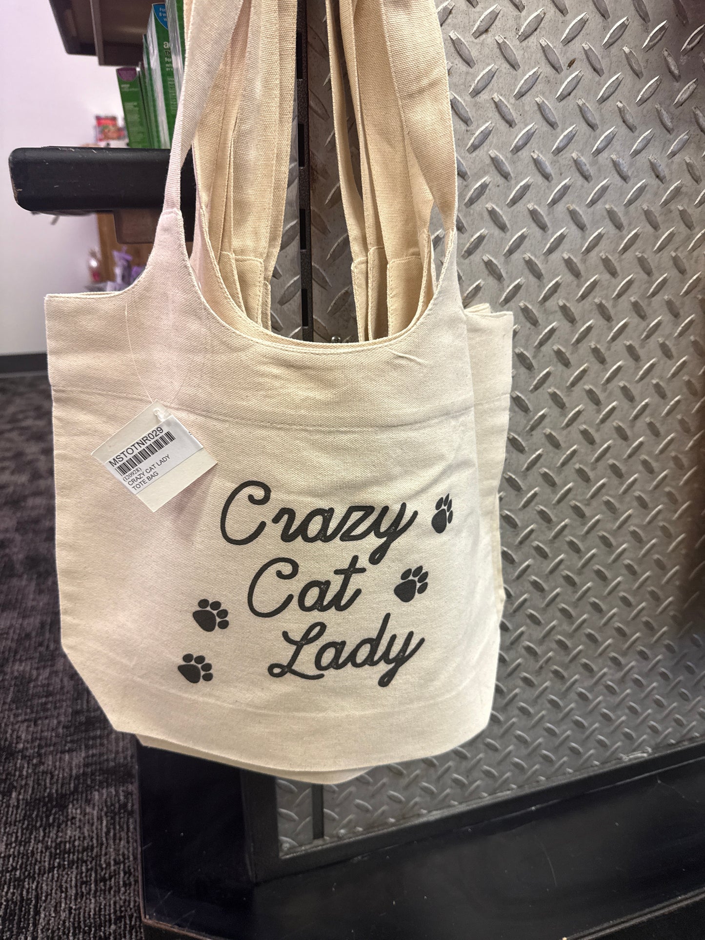 Crazy Cat Lady Tote Bad