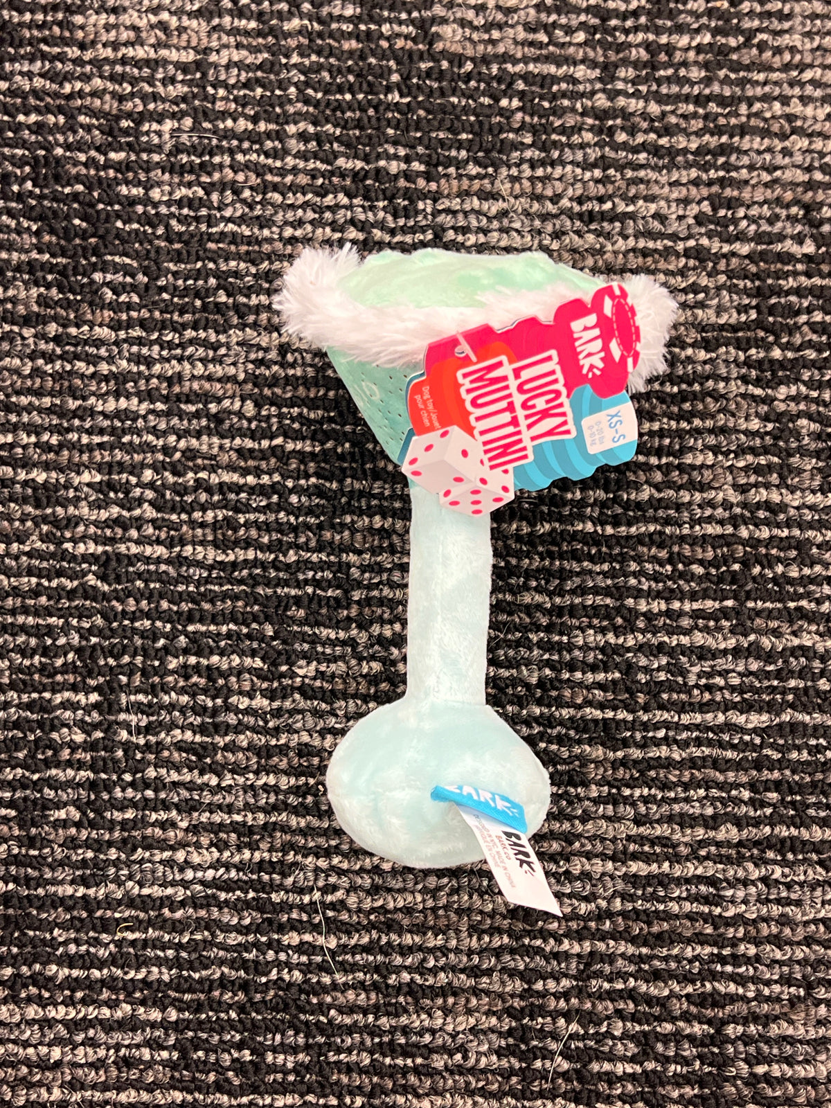 Bark Lucky Muttini xs-s dog toy