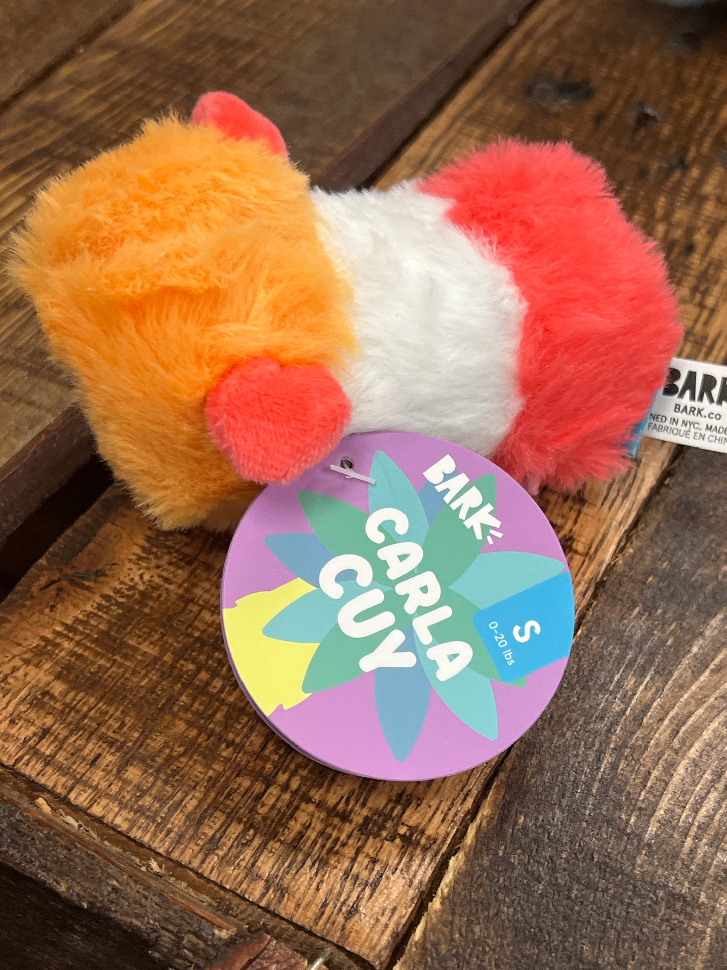 Bark Carla Cuy small dog toy