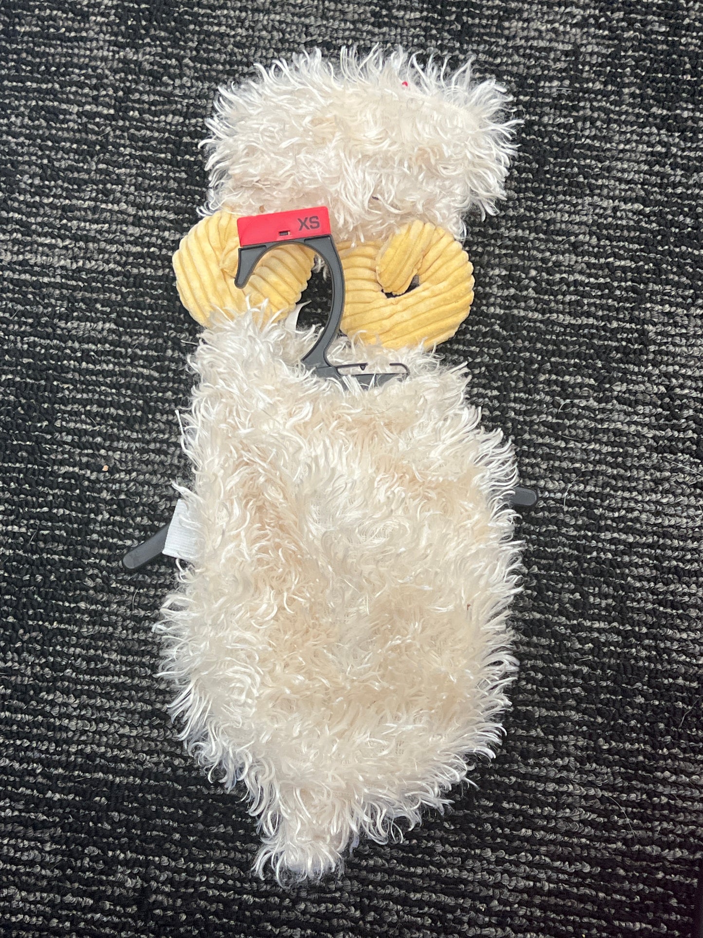 Pet Costume Hairy Lamb Ram Sheep size XS