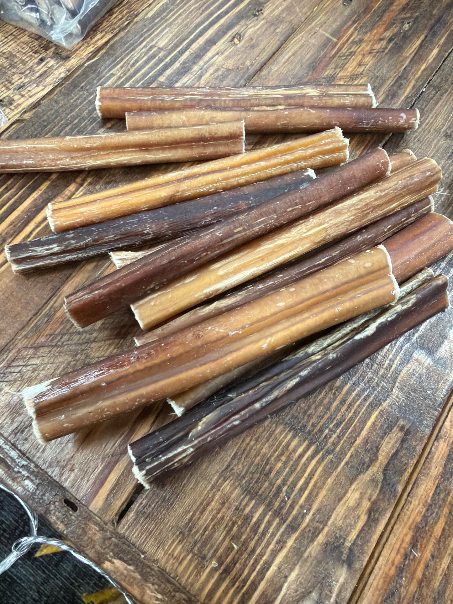 6” Bully Sticks Natural beef chews