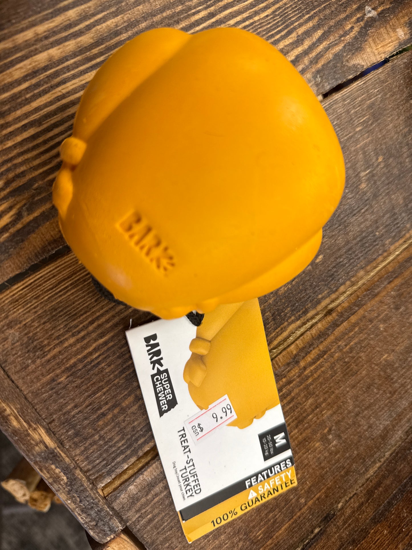 Bark Super Chewer Treat Stuffed Turkey