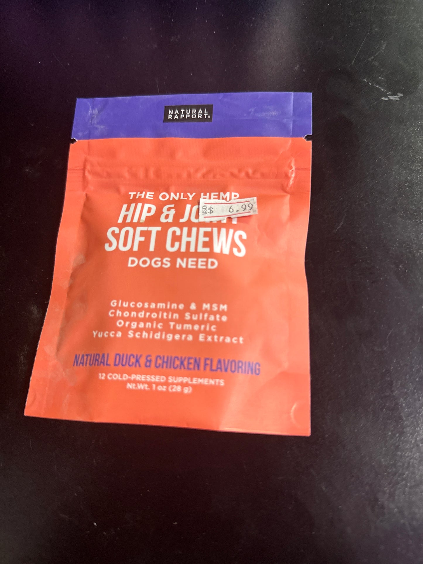 The Only Hemp Hip and Joint Soft Chews Dogs Need