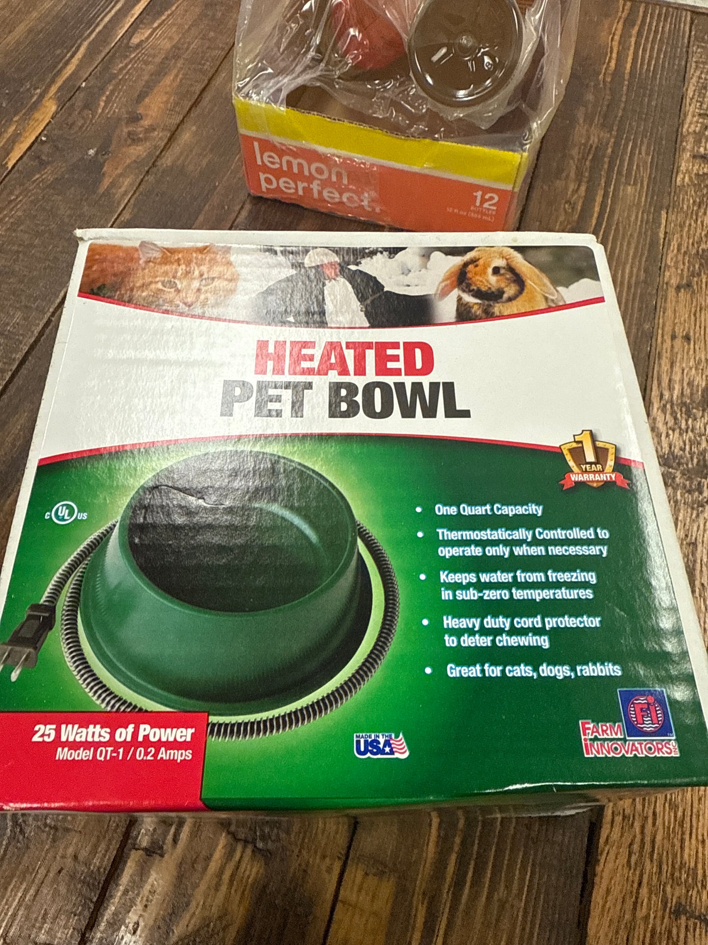 Heated Pet Bowl 25w QT-1