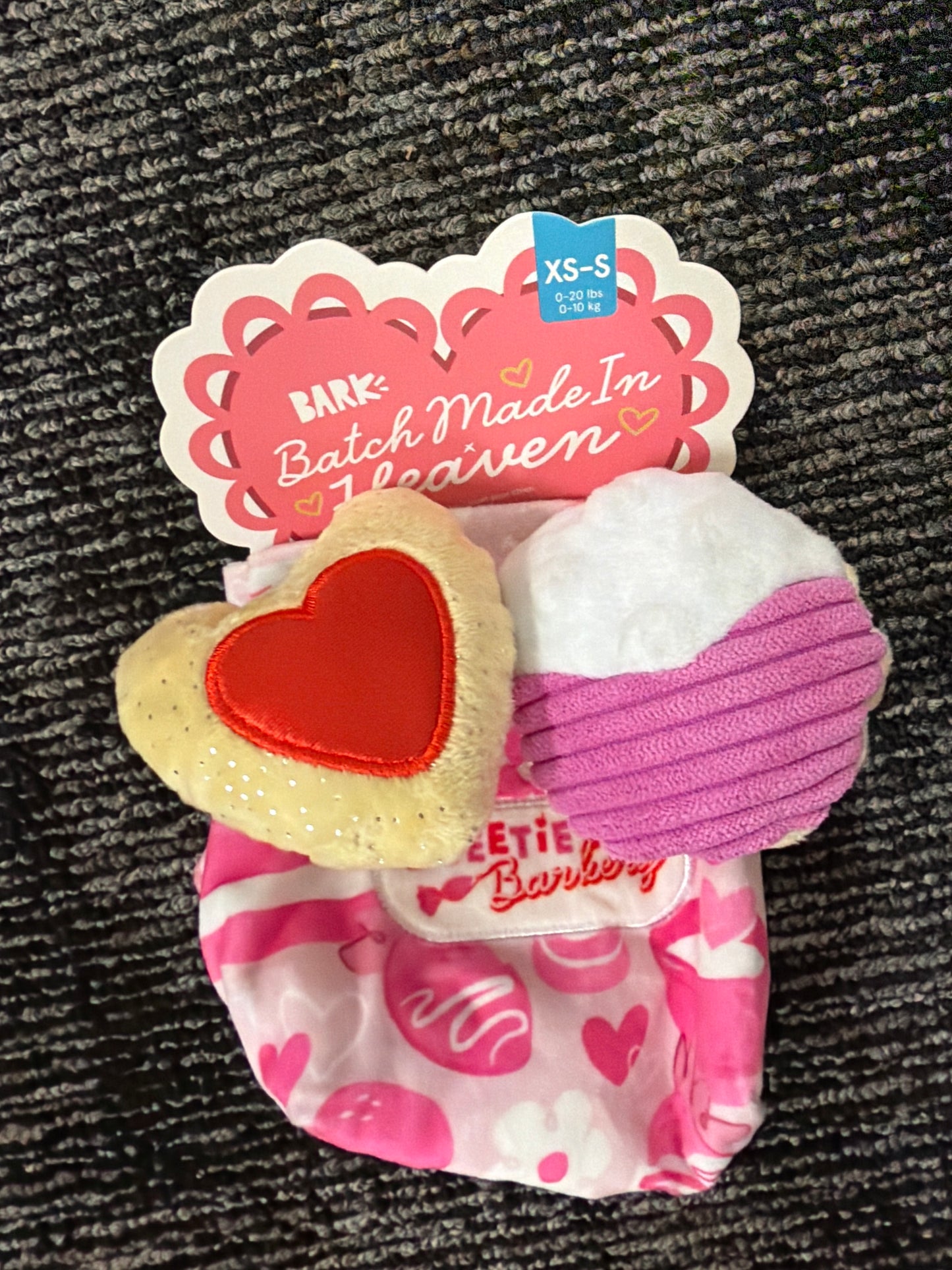 Bark Batch Made in Heaven dog toy size xs-s