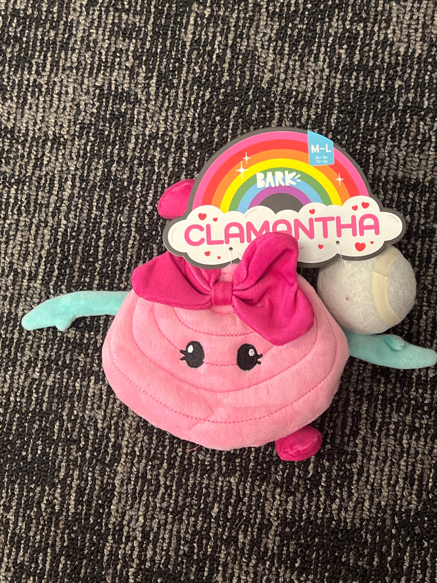 Bark Clamantha M/L dog toy