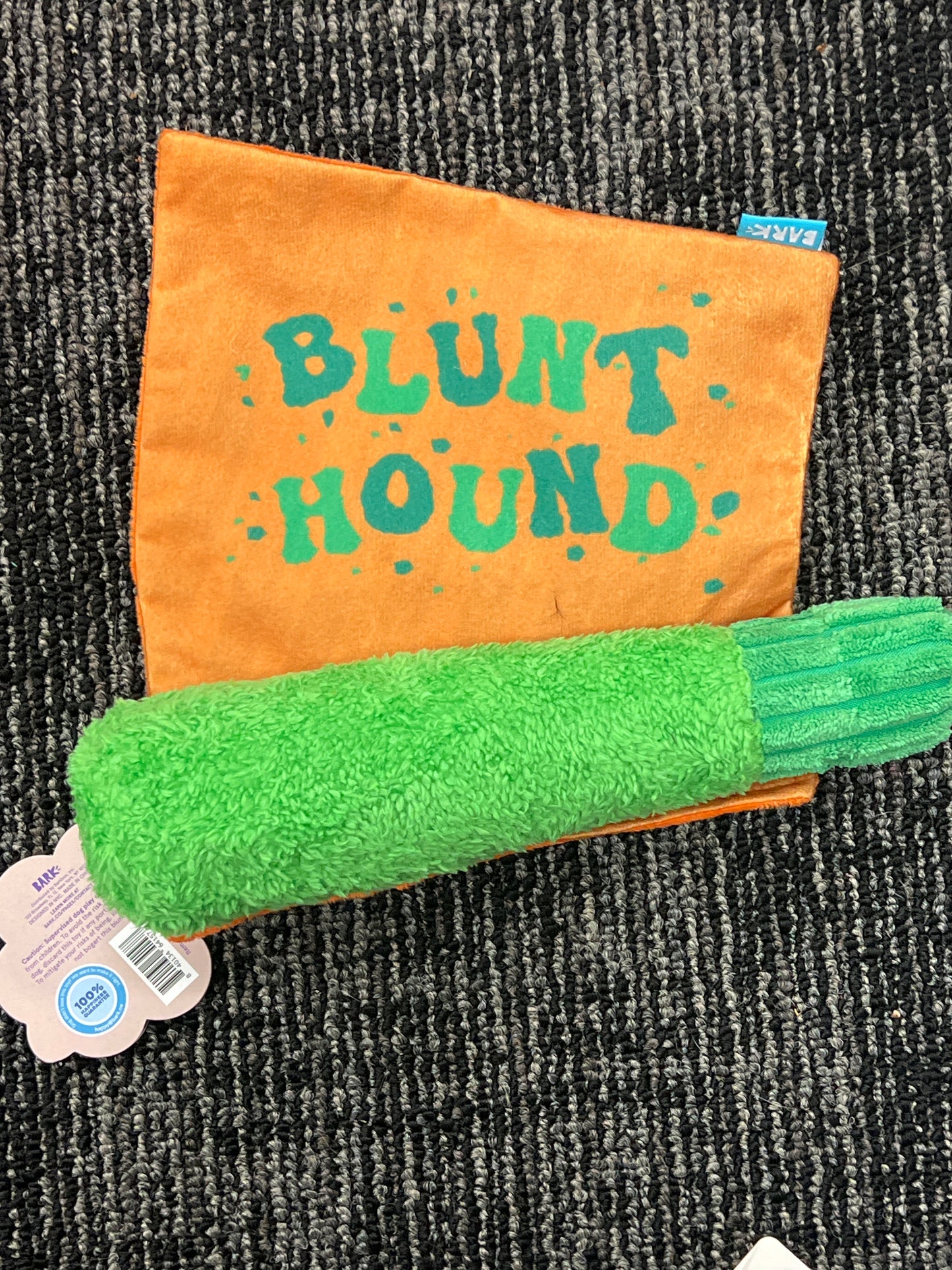 Bark 420 Blunt Hound joint shaped dog toy size medium