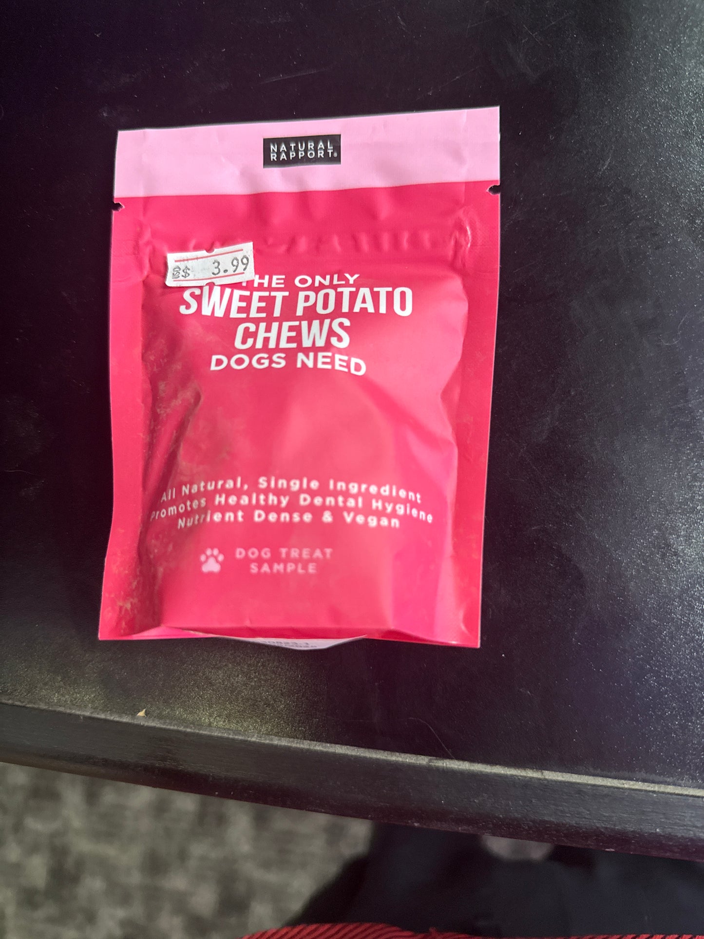 The Only Sweet Potato Chews Dogs Need Sample Size