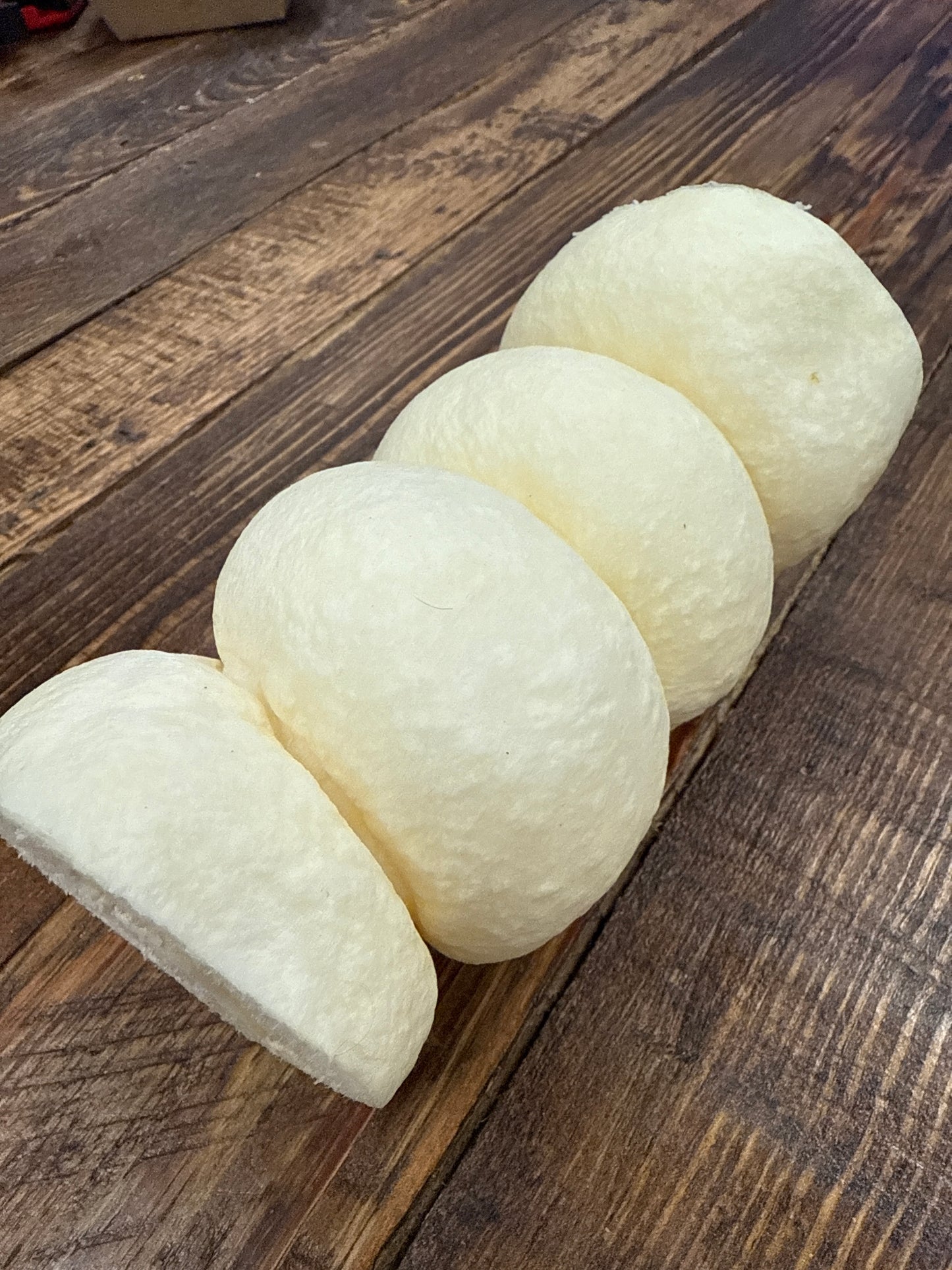 Beef Cheek 6” Roll Dog Treat