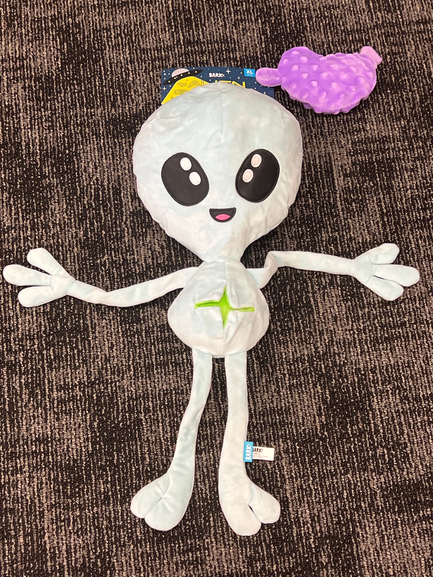 Bark Alien Gnawtopsy XL Dog toy