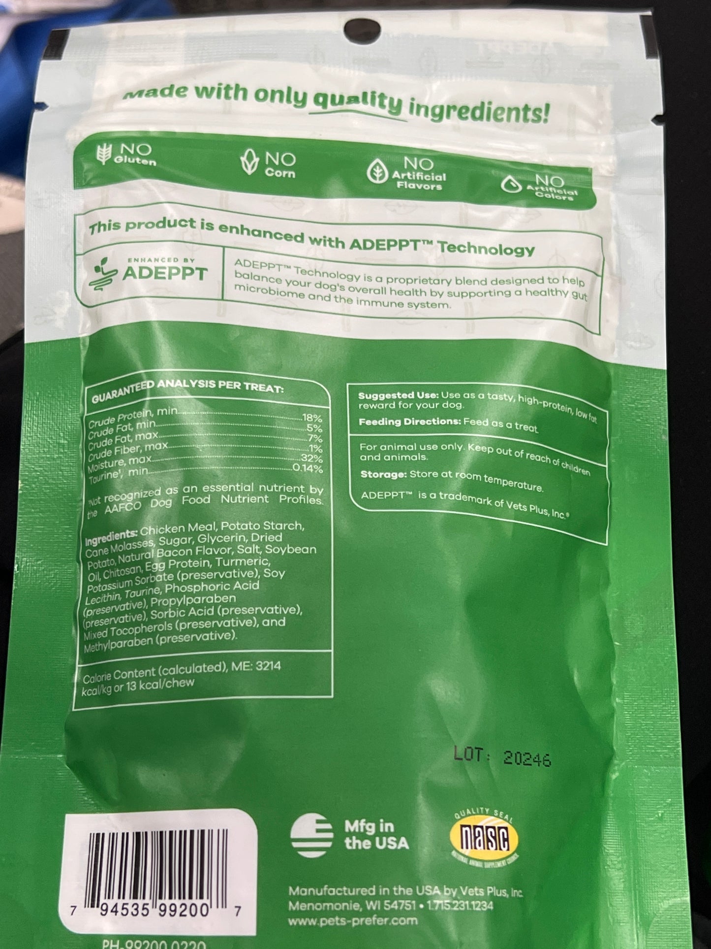 Petsprefer Fit Treats Fit & Lean healthy weight support bacon flavor