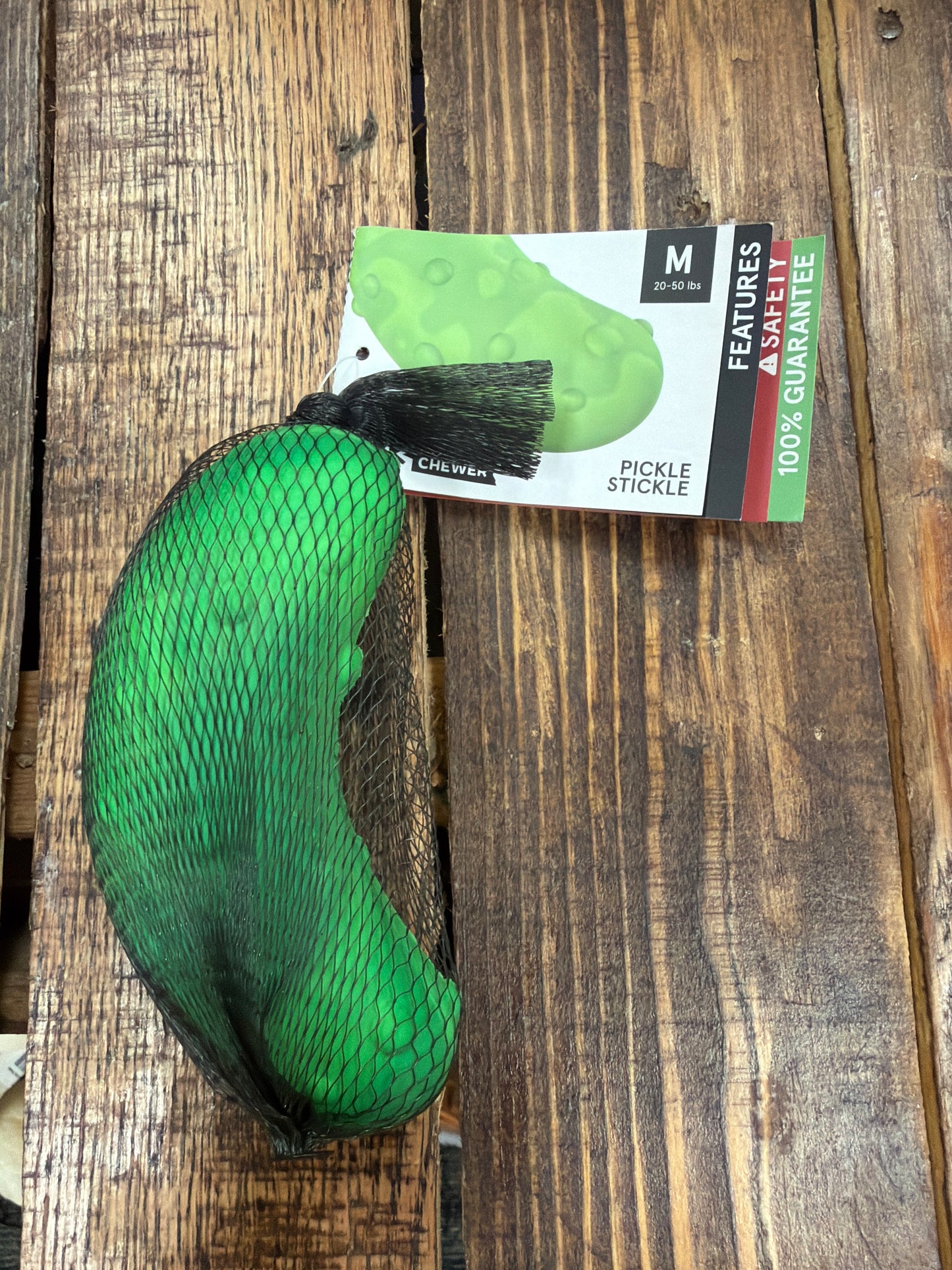 Bark Super Chewer Pickle Stickle size medium