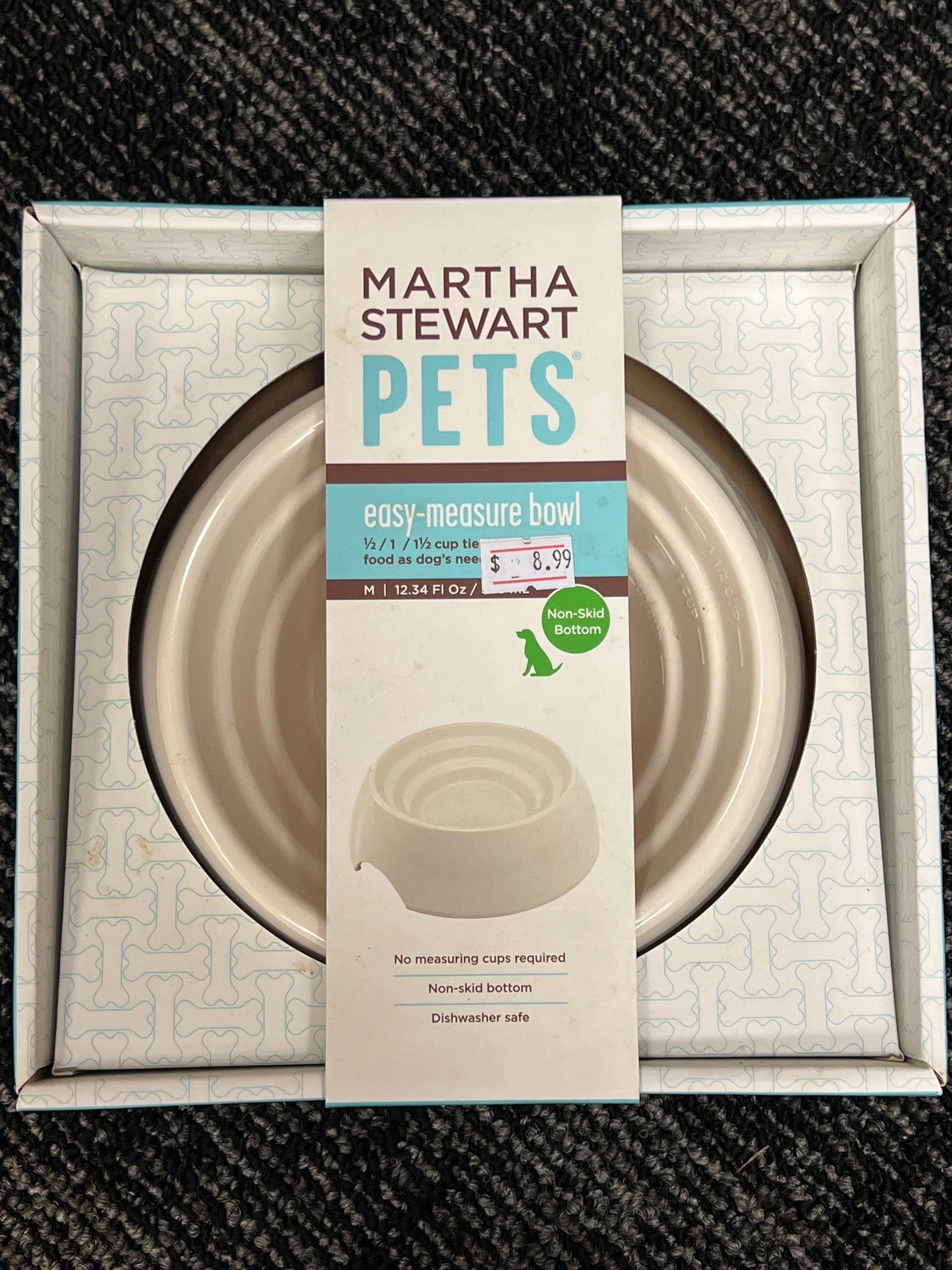 Martha Stewart PETS easy measure bowl size medium