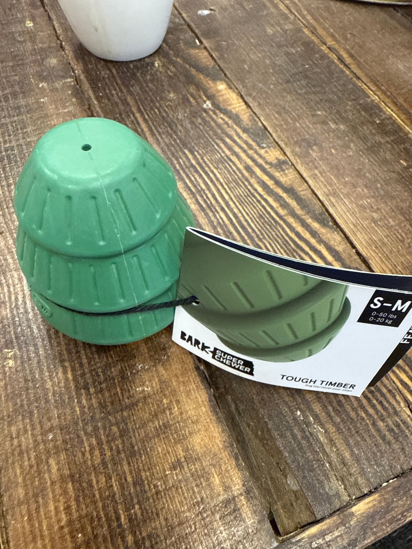 Bark Super Chewer Tough Timber s-m