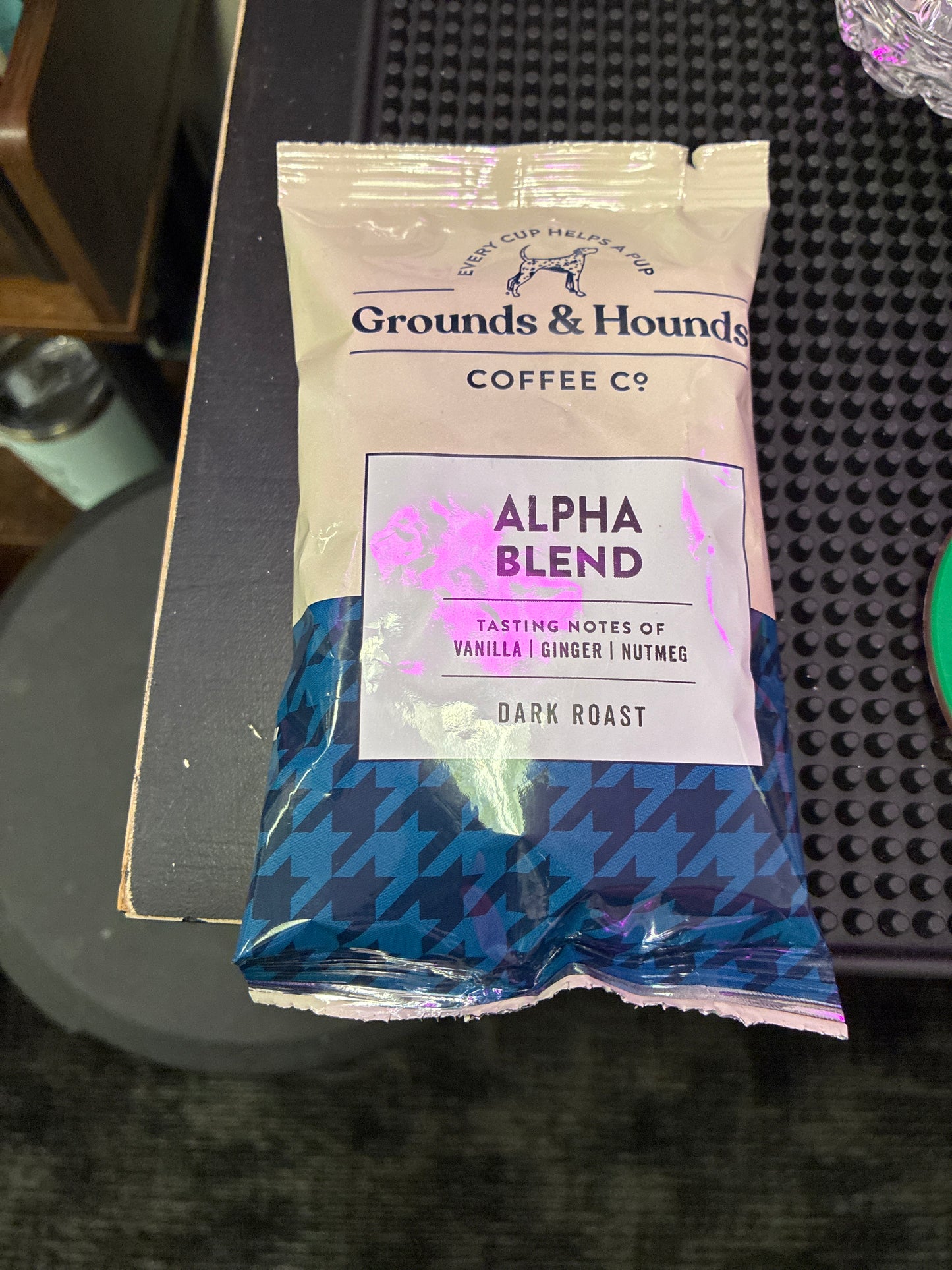Grounds and Hounds Coffee Co. 1.5 oz Alpha Blend