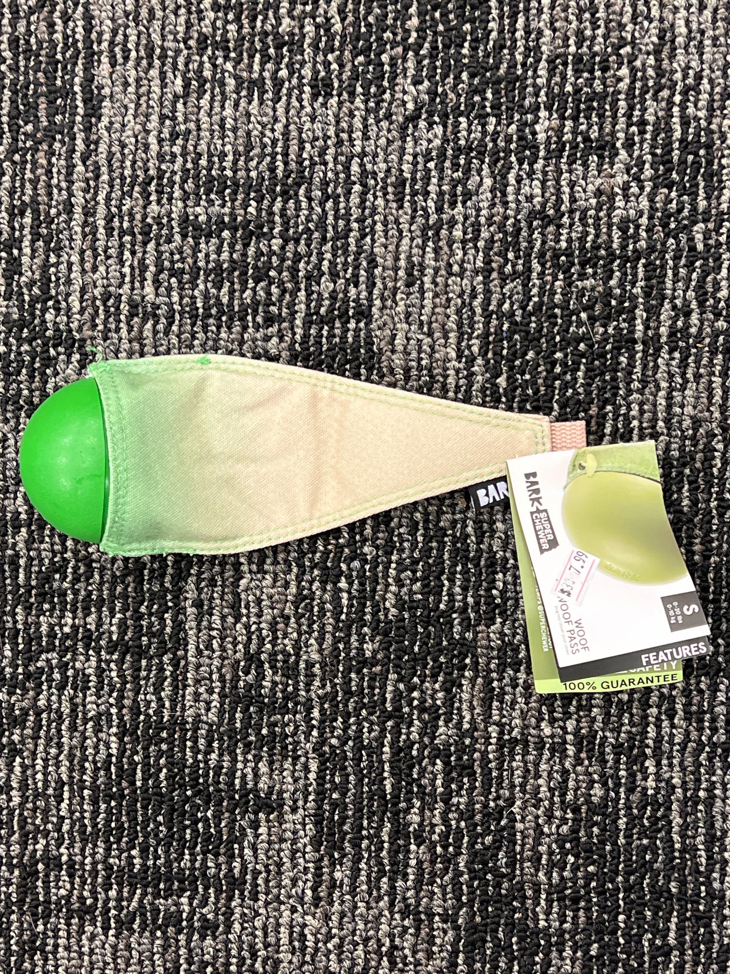 Bark 420 super chewer Woof Woof Pass toy small