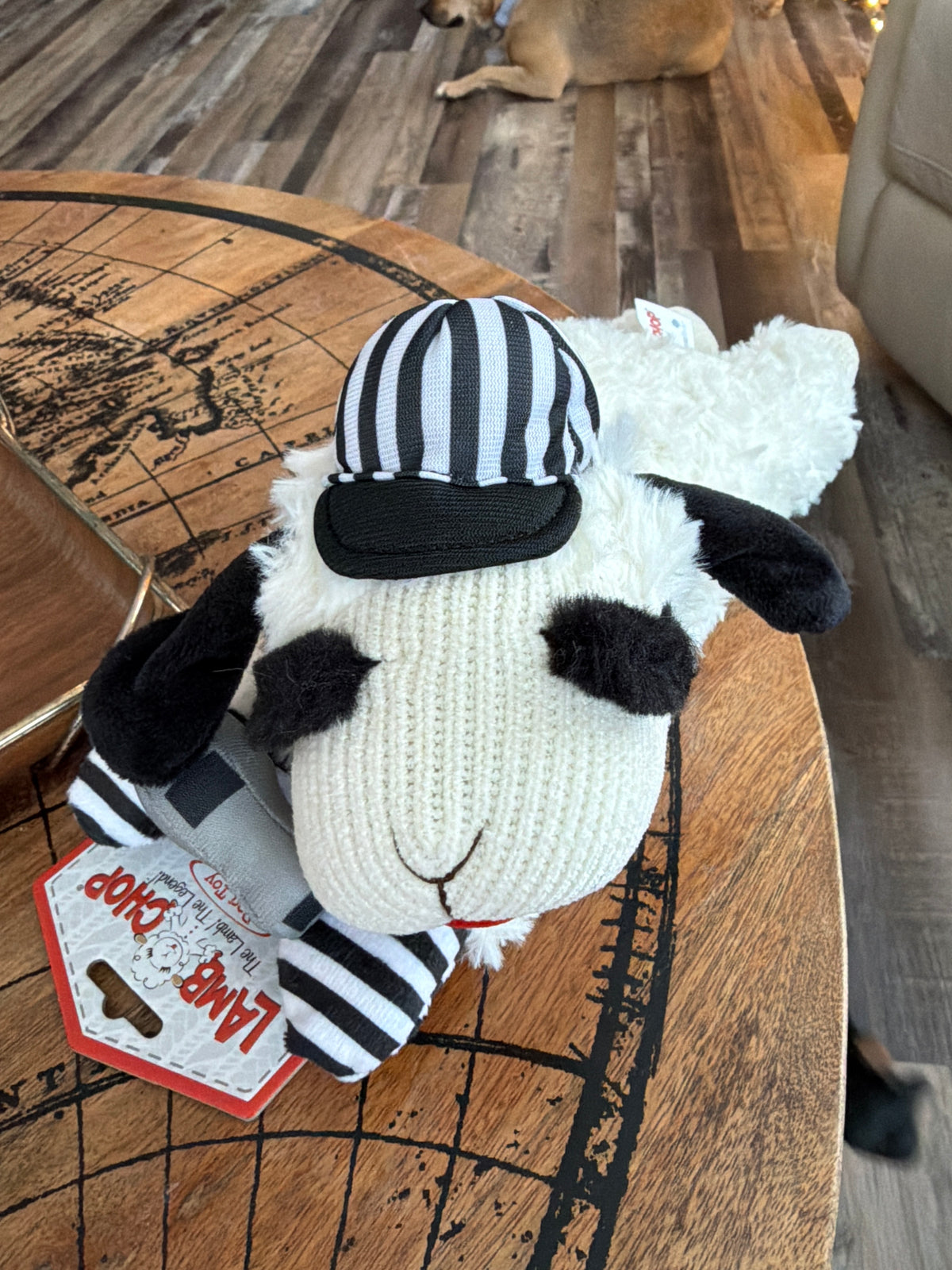 Lamb Chop Referee dog toy size large 10.5”