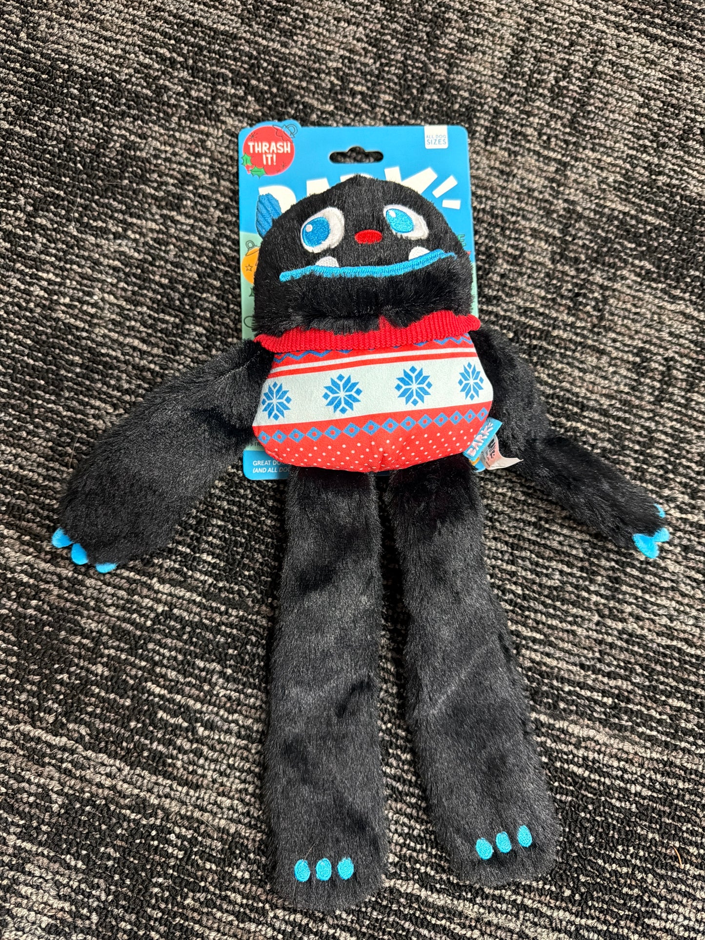 Bark Sweaty Yeti dog toy all sizes