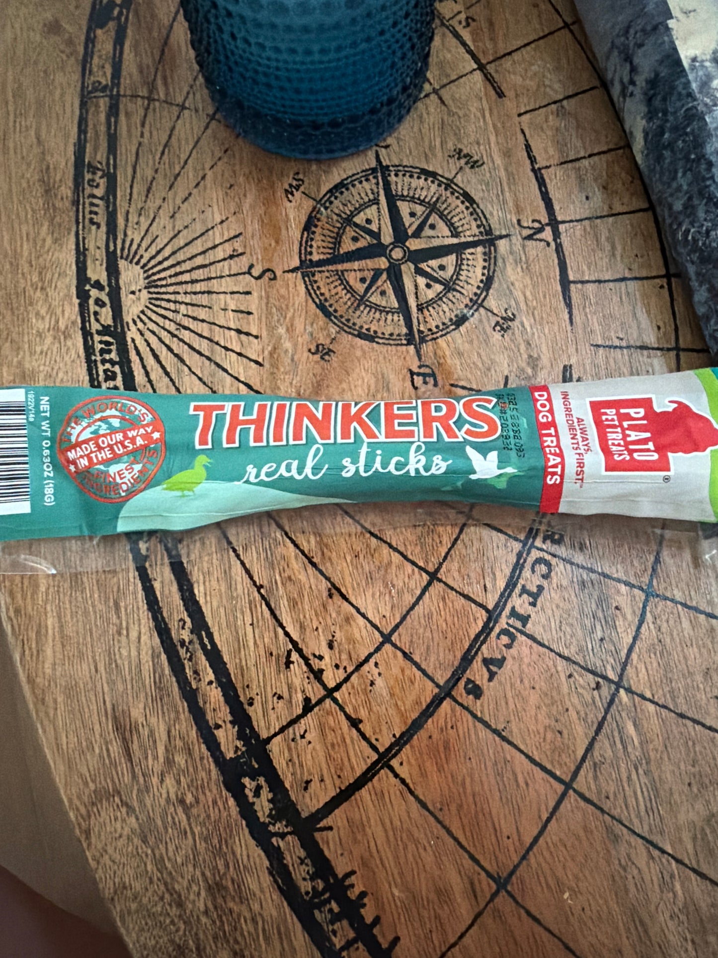 Plato dog treats duck recipe thinkers real sticks