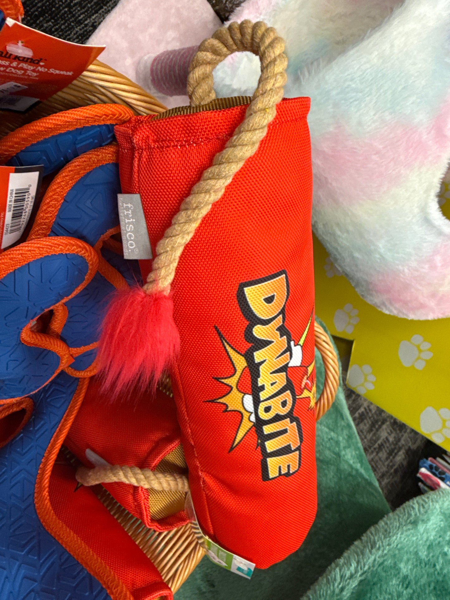 Ballistic Nylon Dynabite Large Dog Toy