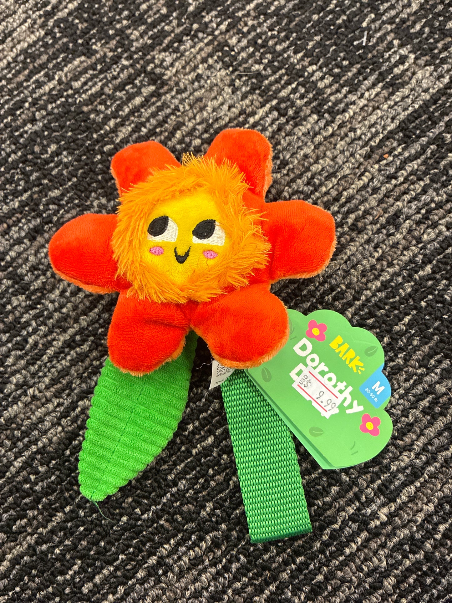 Bark Dorothy Daisy dog toy size medium