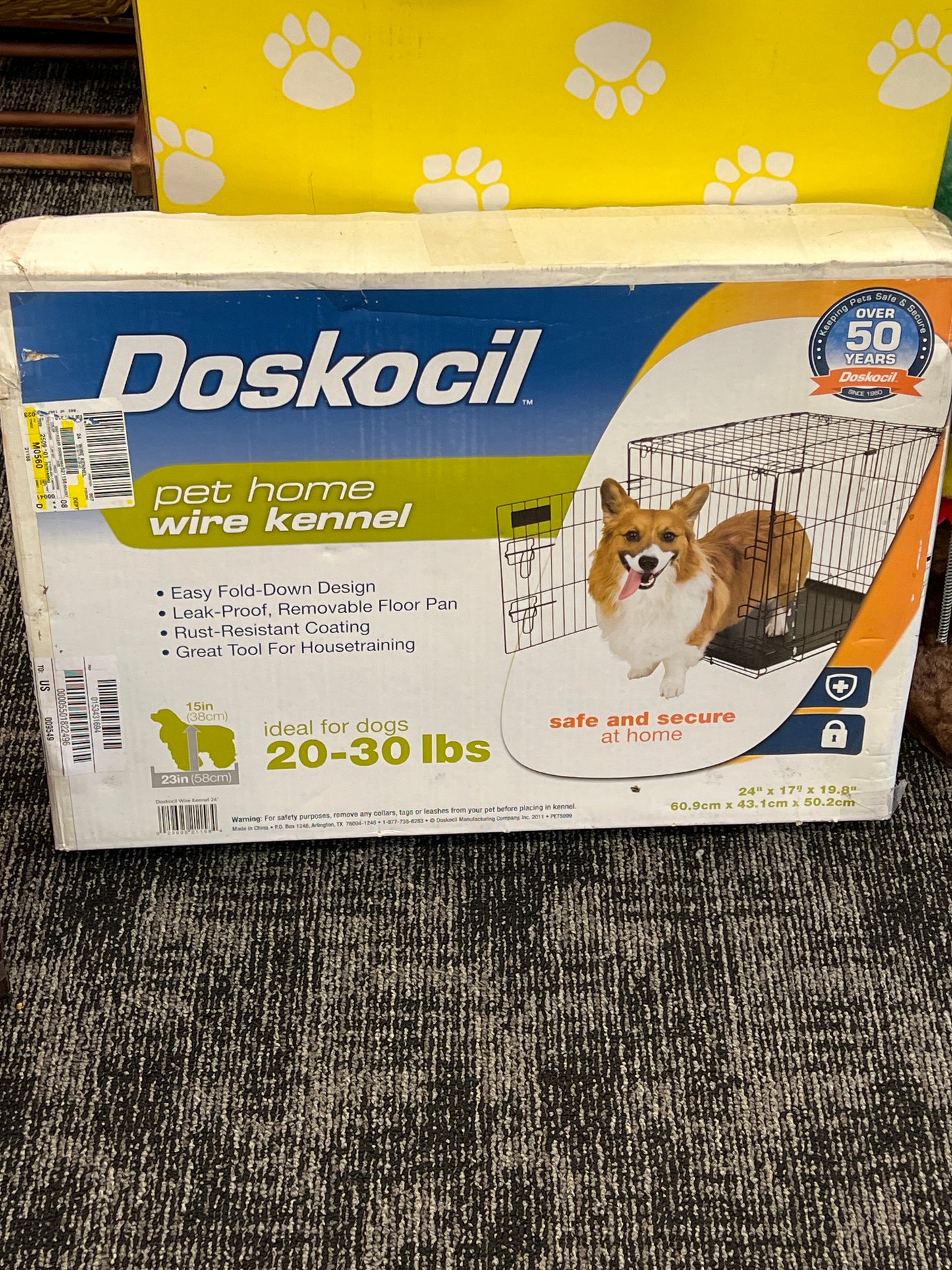 Doskocil pet home wire kennel