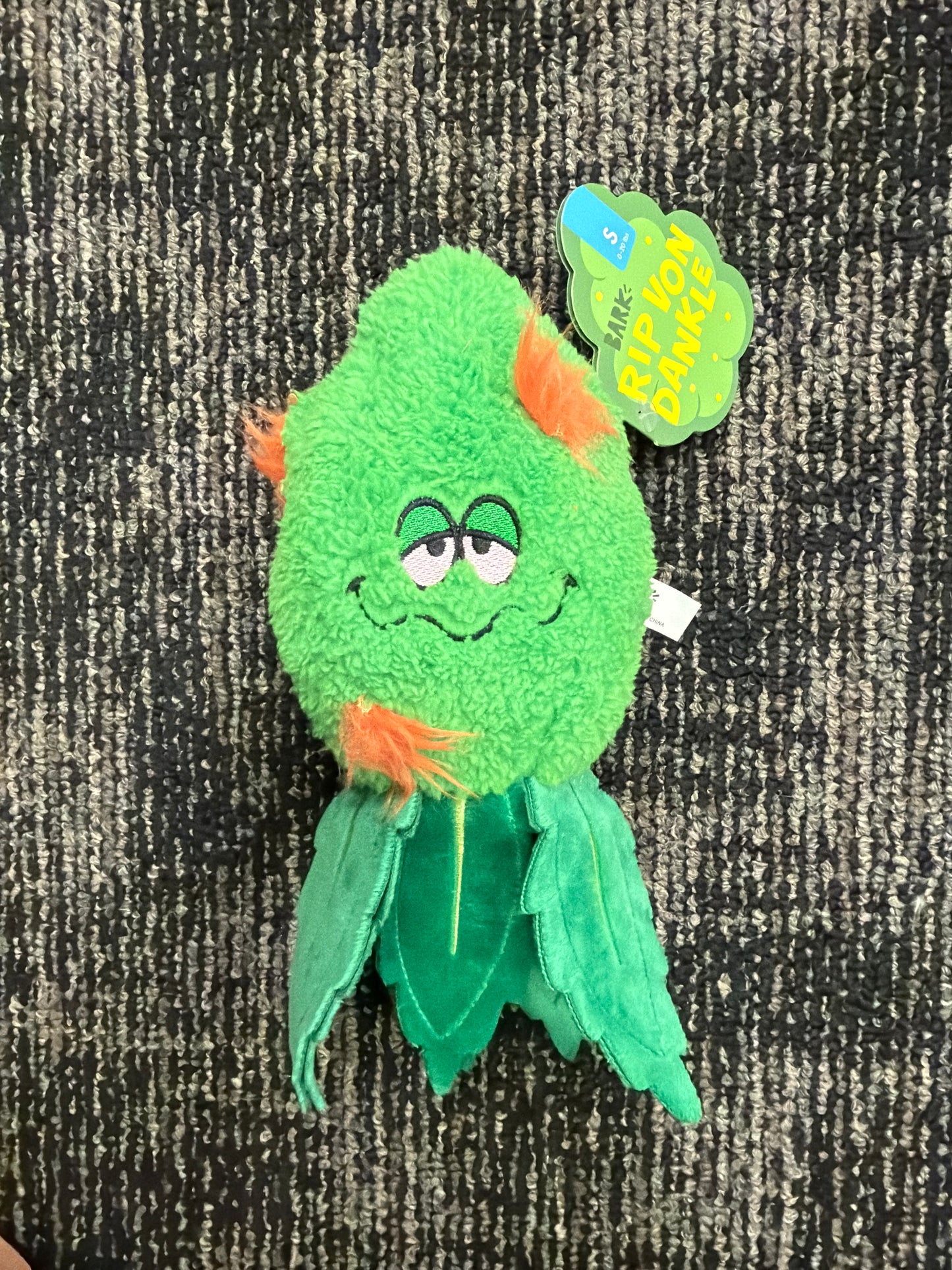 Bark 420 Rip Von Dankle Nug dog toy size small
