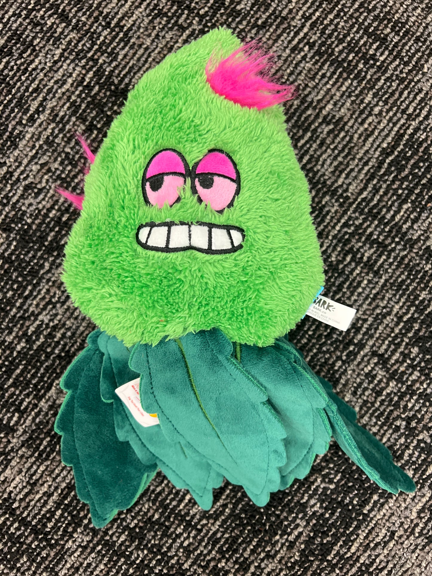 Bark 420 Foggy Green Giant nug dog toy L
