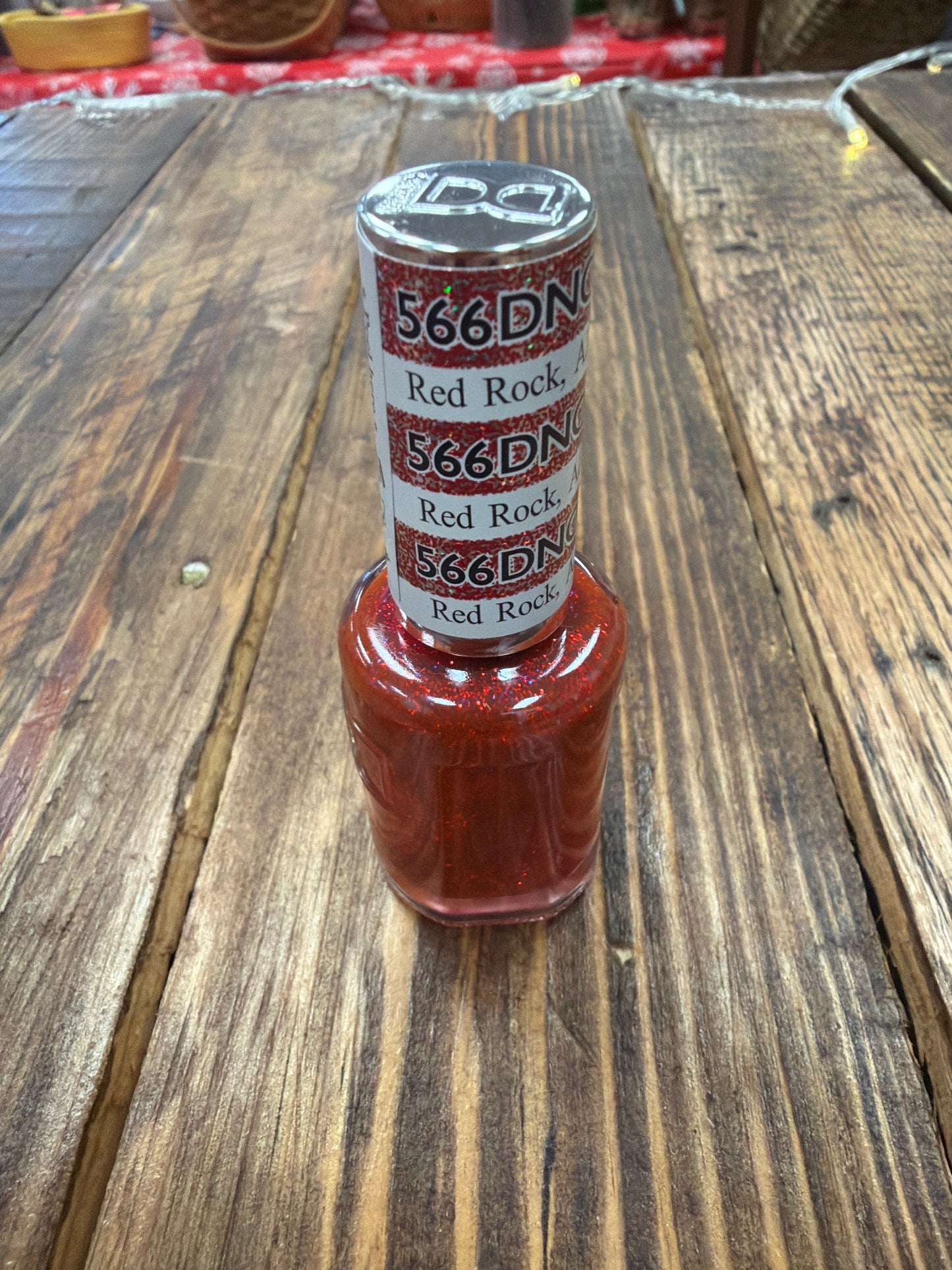 DND daisy 566 Red Rock, AZ glitter nail polish
