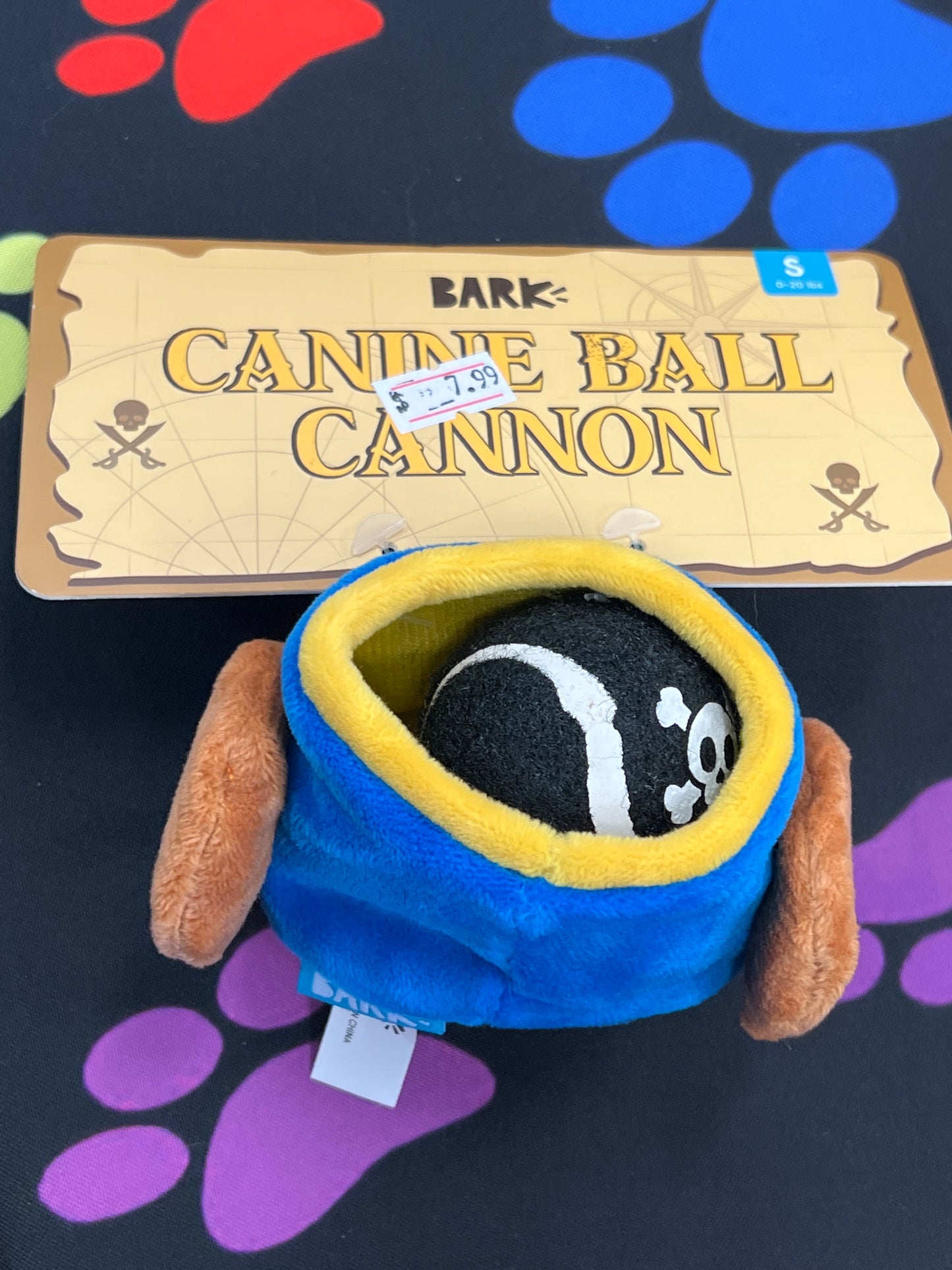 Bark Canine Ball Cannon size small