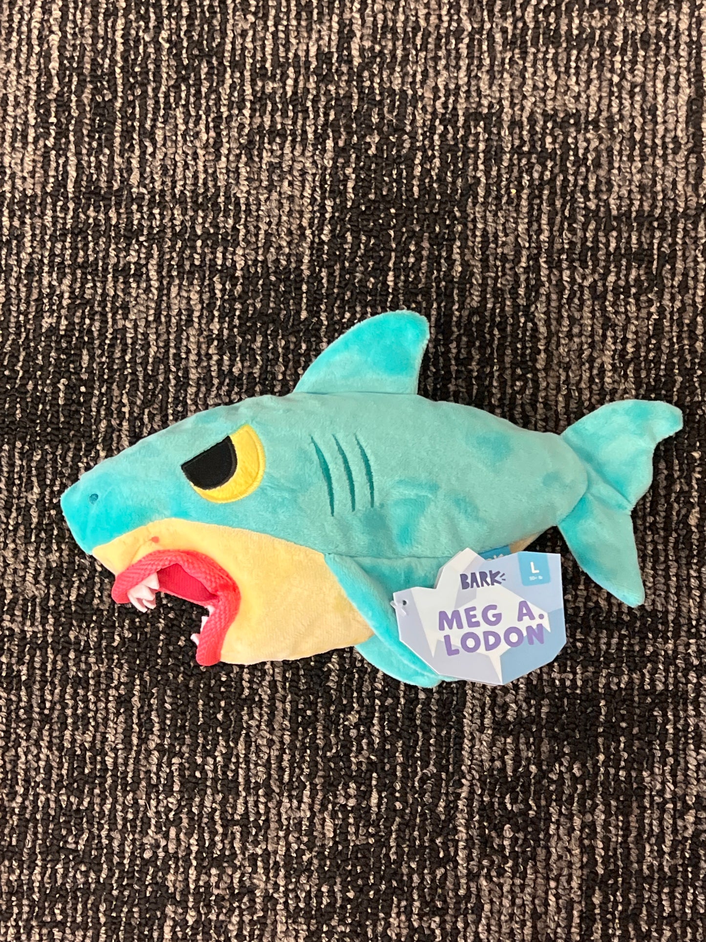 Bark Meg A. Lodon Large shark dog toy