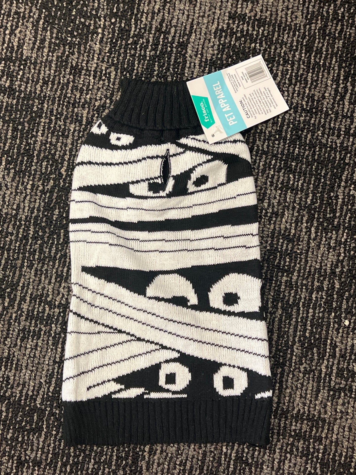 Pet Costume mummy sweater size small