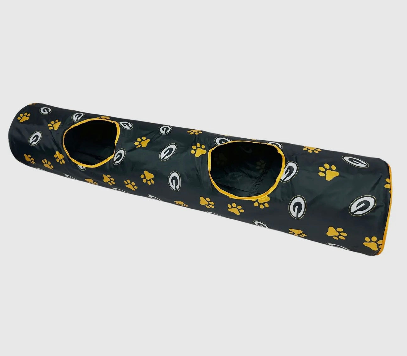 Green Bay Packers collapsible tunnel cat toy