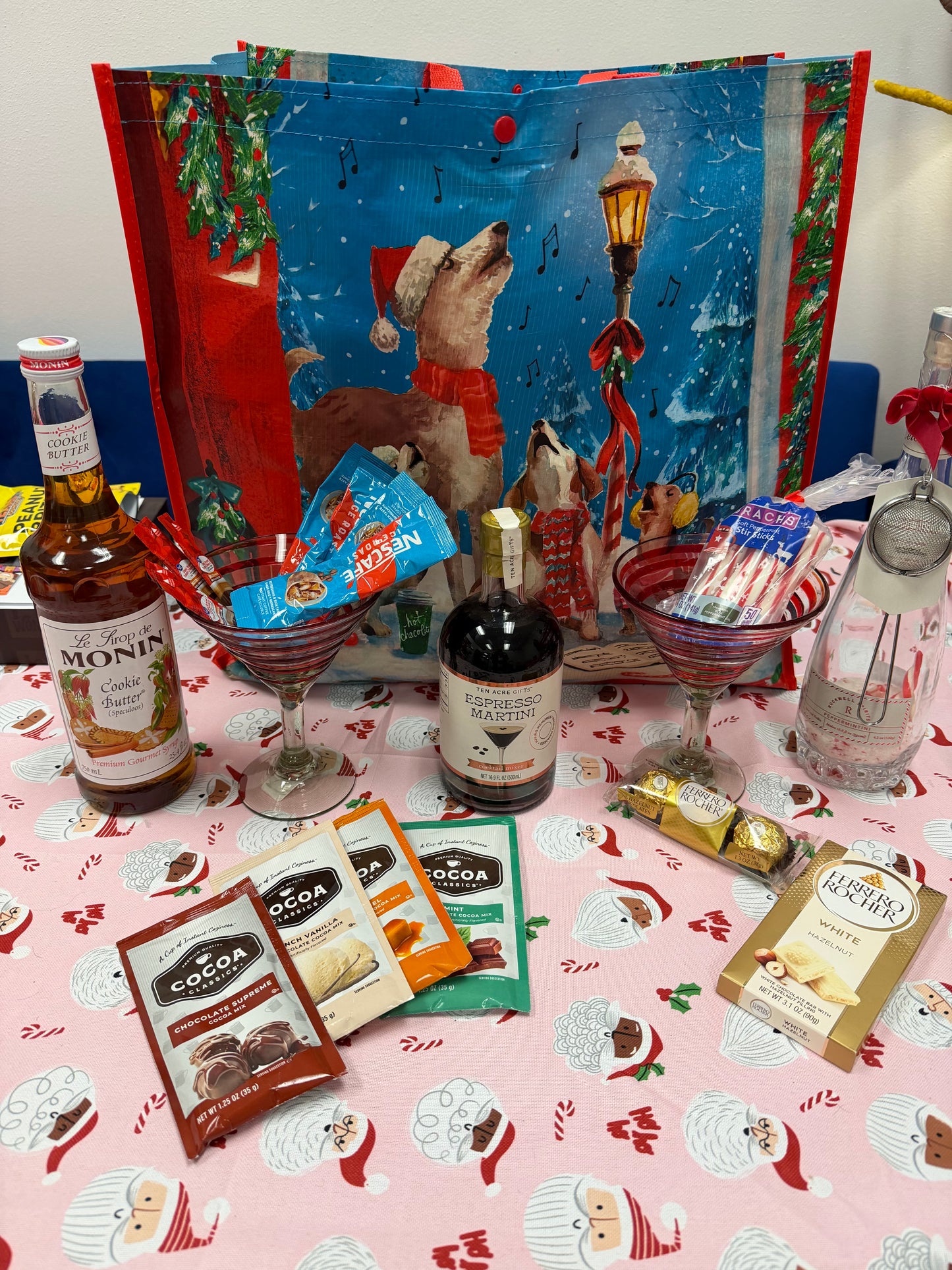 Holiday Party Auction Baby it’s Cold Outside Basket