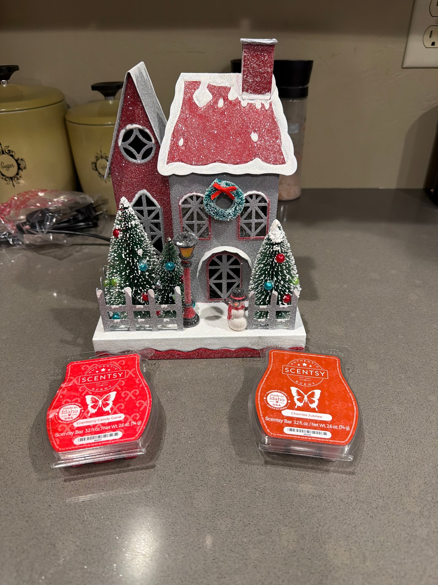 Holiday Party Auction Fundraiser Scentsy Snowed In basket