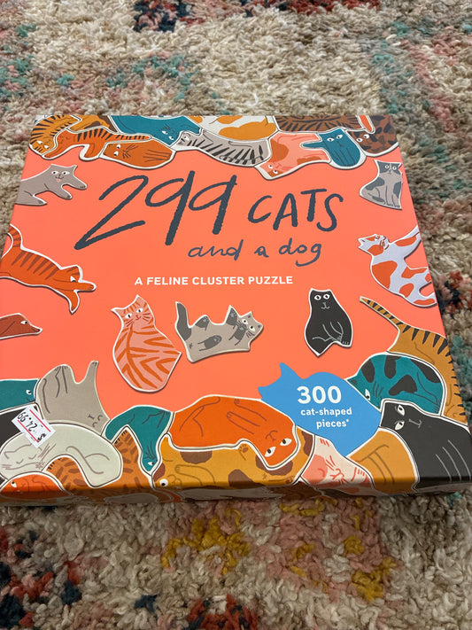 299 cats and a dog puzzle