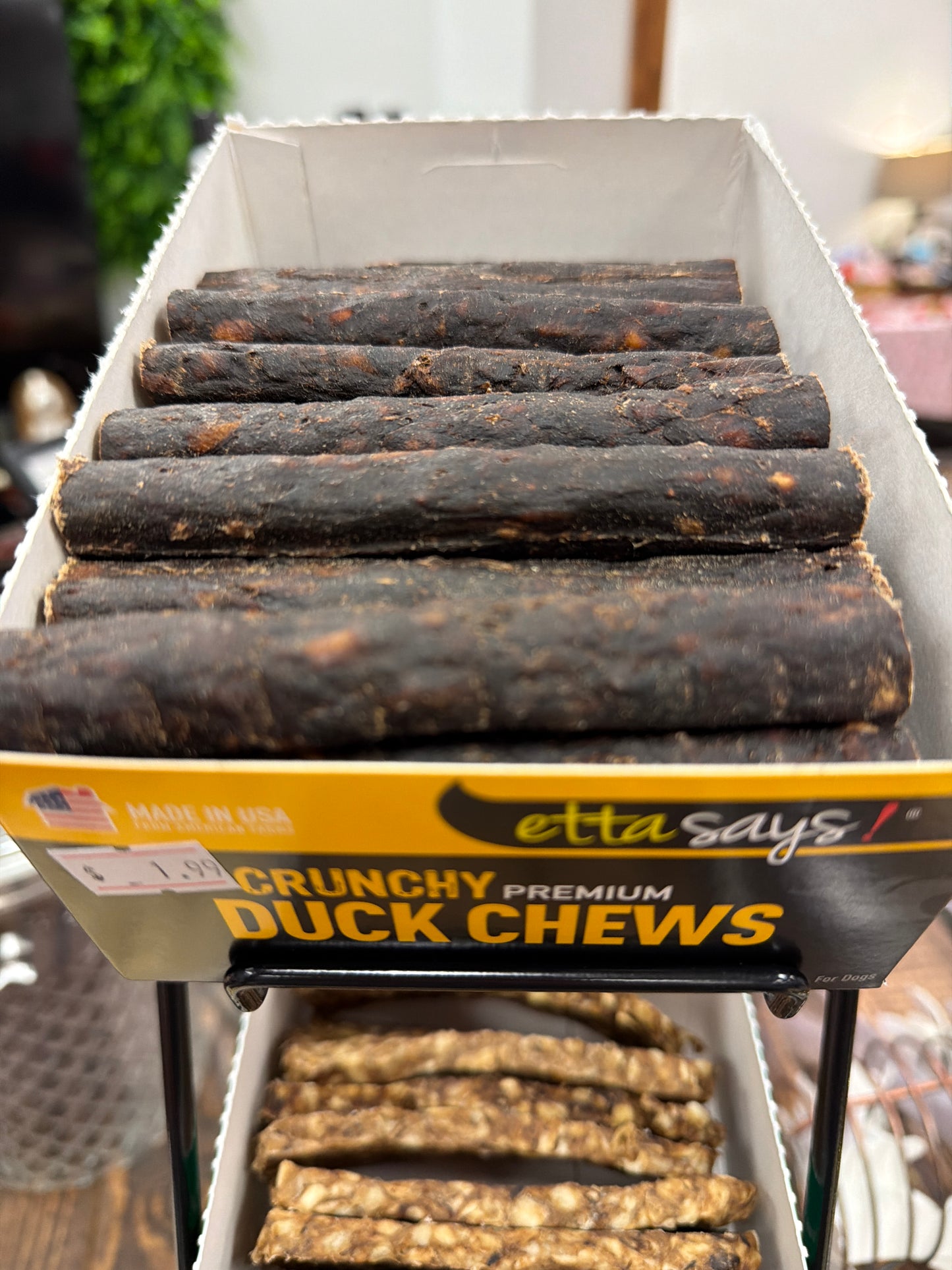 Etta Says! Premium crunchy duck chew dog treats