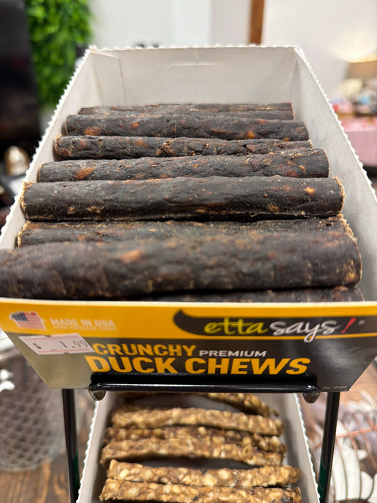 Etta Says! Premium crunchy duck chew dog treats