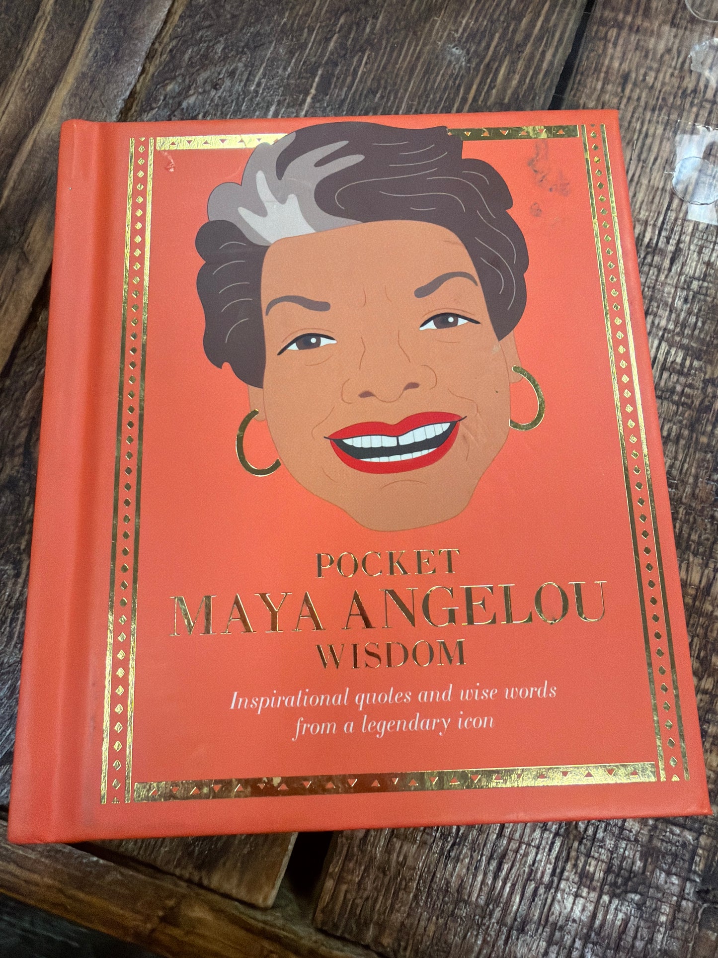 Pocket Maya Angelou Wisdom book