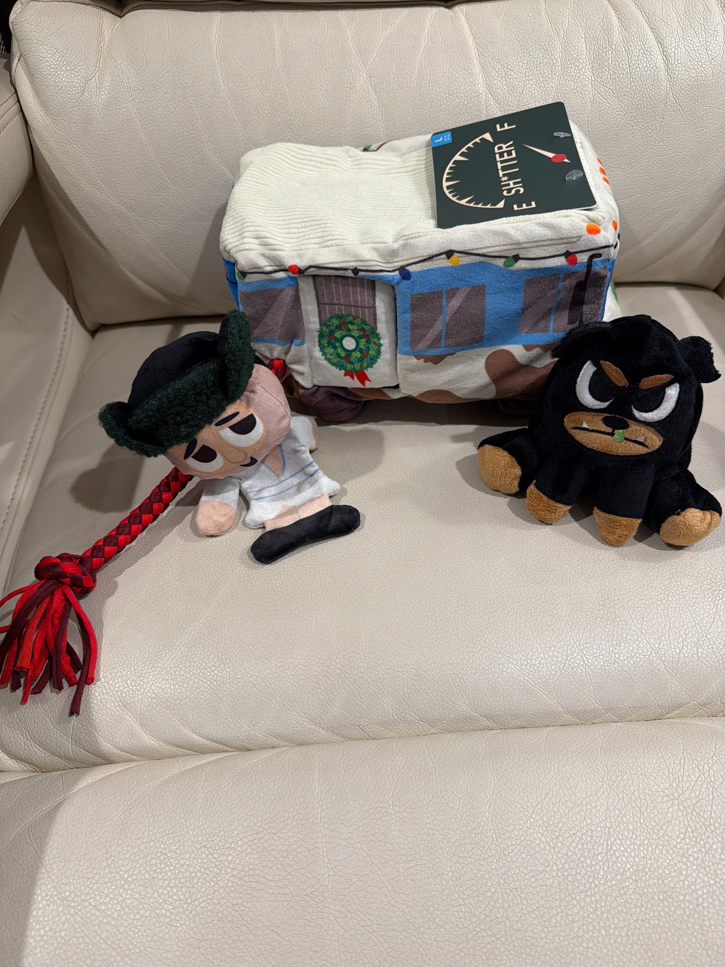 Bark Christmas Vacation Cousin Eddie Comes to Town RV dog toy Large