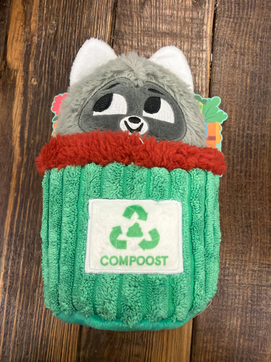 Bark Reuse-Collector Carl dog toy size medium